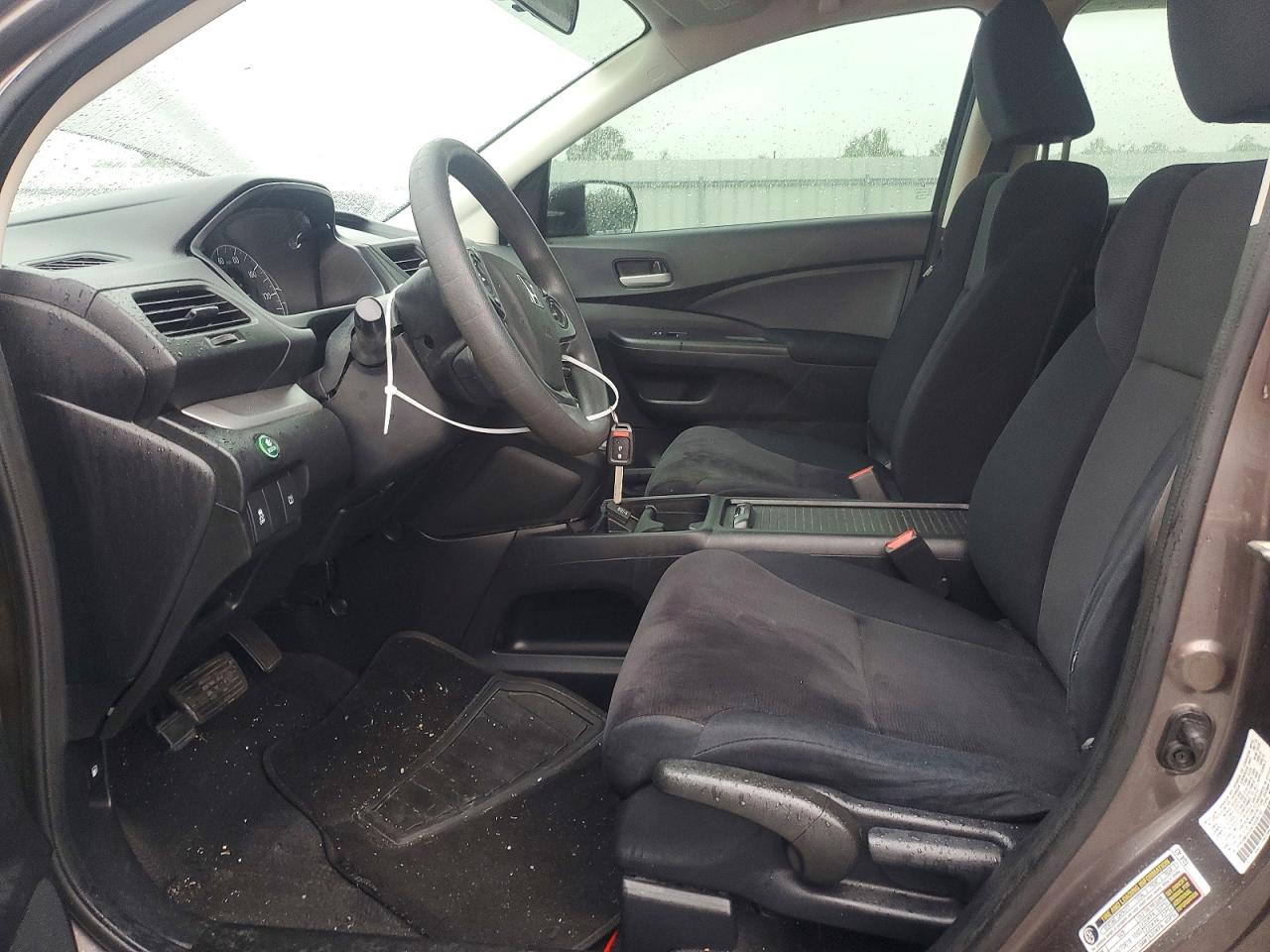 2014 Honda Cr-v Lx Brown vin: 2HKRM3H34EH559153