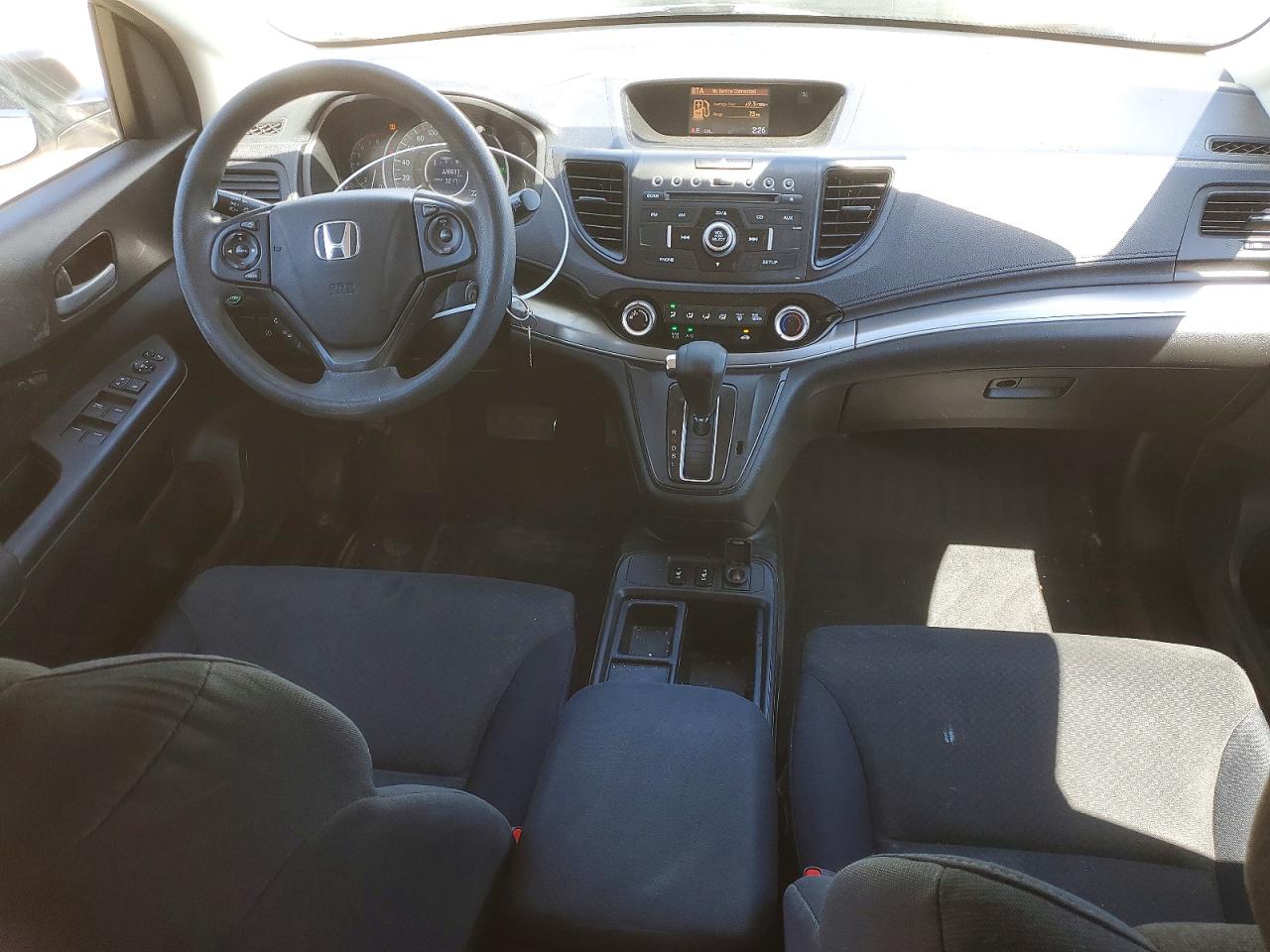 2015 Honda Cr-v Lx White vin: 2HKRM3H34FH002700