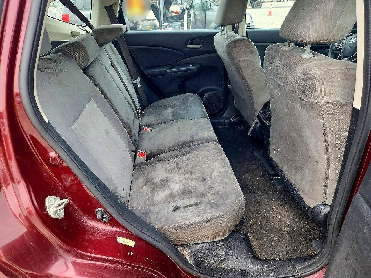 2015 Honda Cr-v Lx Burgundy vin: 2HKRM3H34FH546047