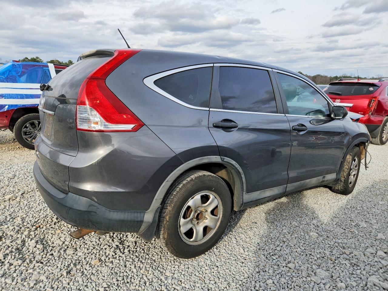 2012 Honda Cr-v Lx Серый vin: 2HKRM3H35CH501047
