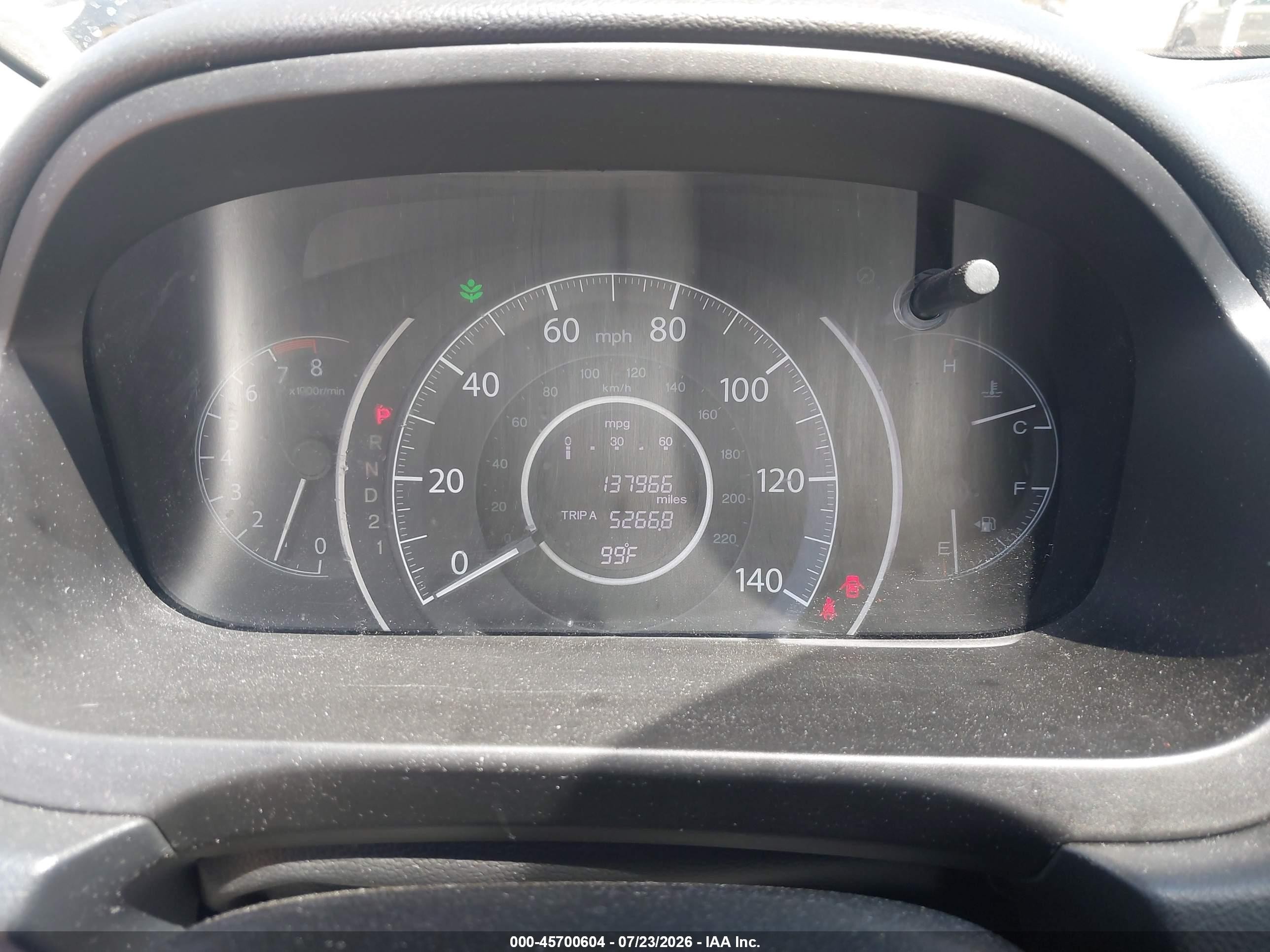 2012 Honda Cr-v Lx White vin: 2HKRM3H35CH503929