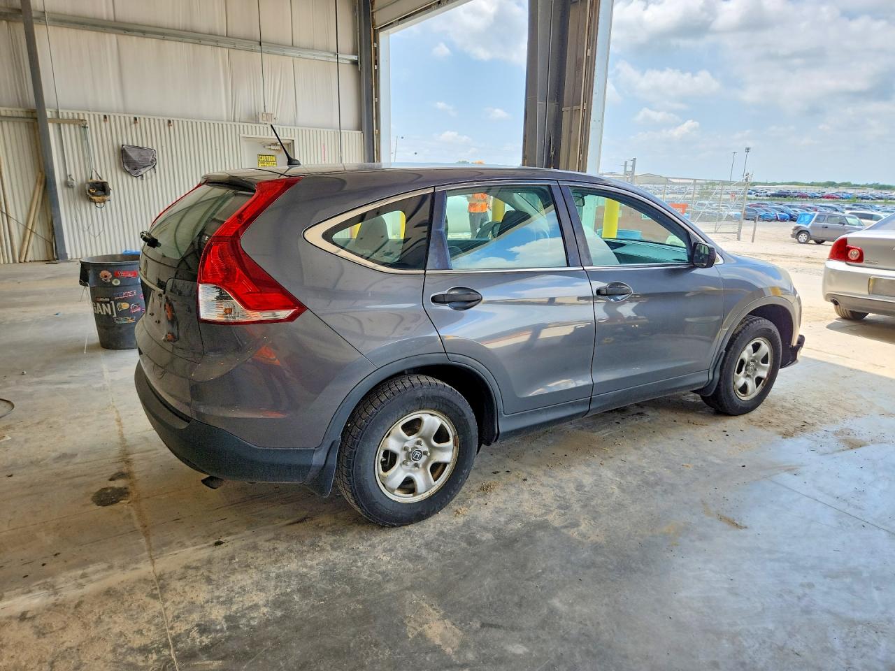 2013 Honda Cr-v Lx Silver vin: 2HKRM3H35DH503124