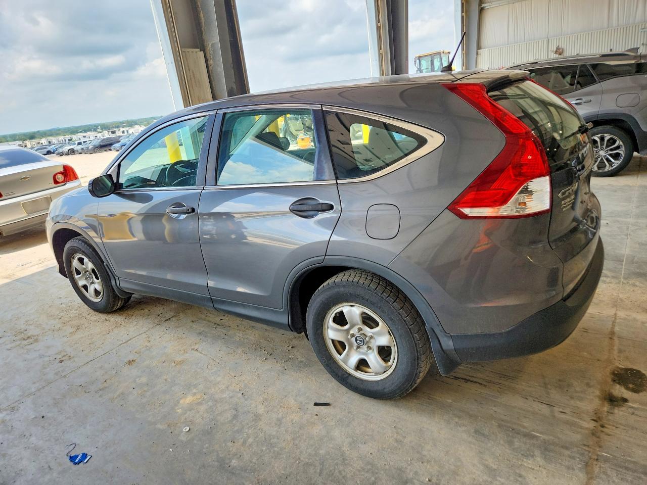 2013 Honda Cr-v Lx Silver vin: 2HKRM3H35DH503124