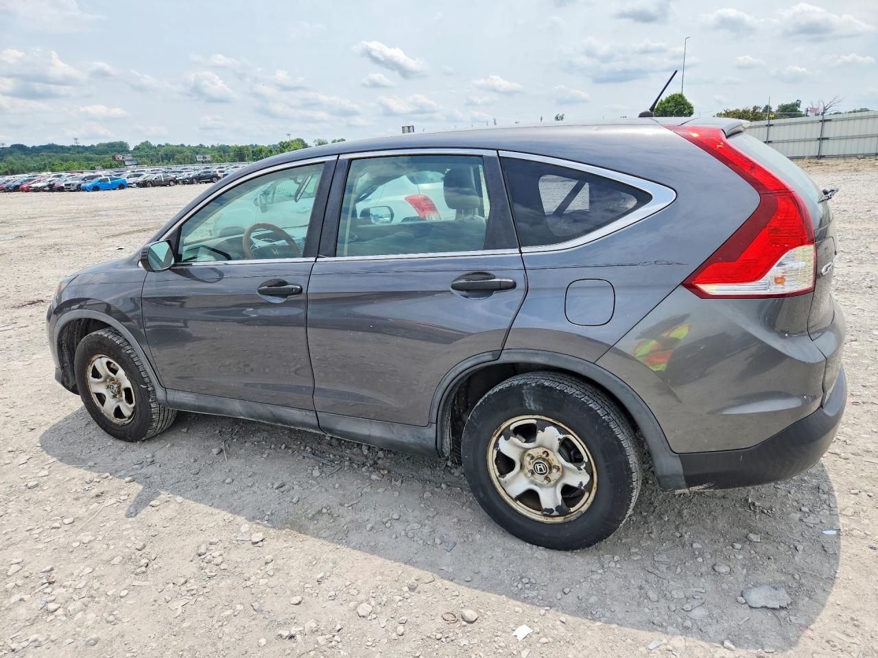2013 Honda Cr-v Lx Gray vin: 2HKRM3H35DH507657