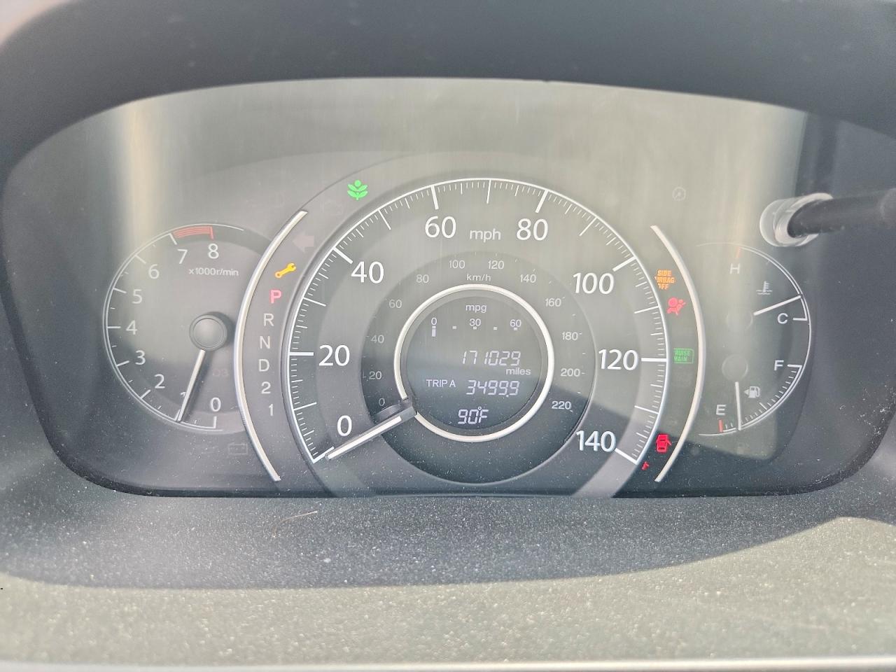 2013 Honda Cr-v Lx Gray vin: 2HKRM3H35DH507657