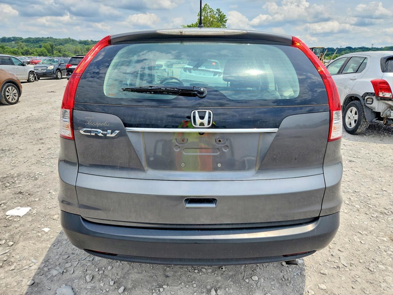 2013 Honda Cr-v Lx Gray vin: 2HKRM3H35DH507657