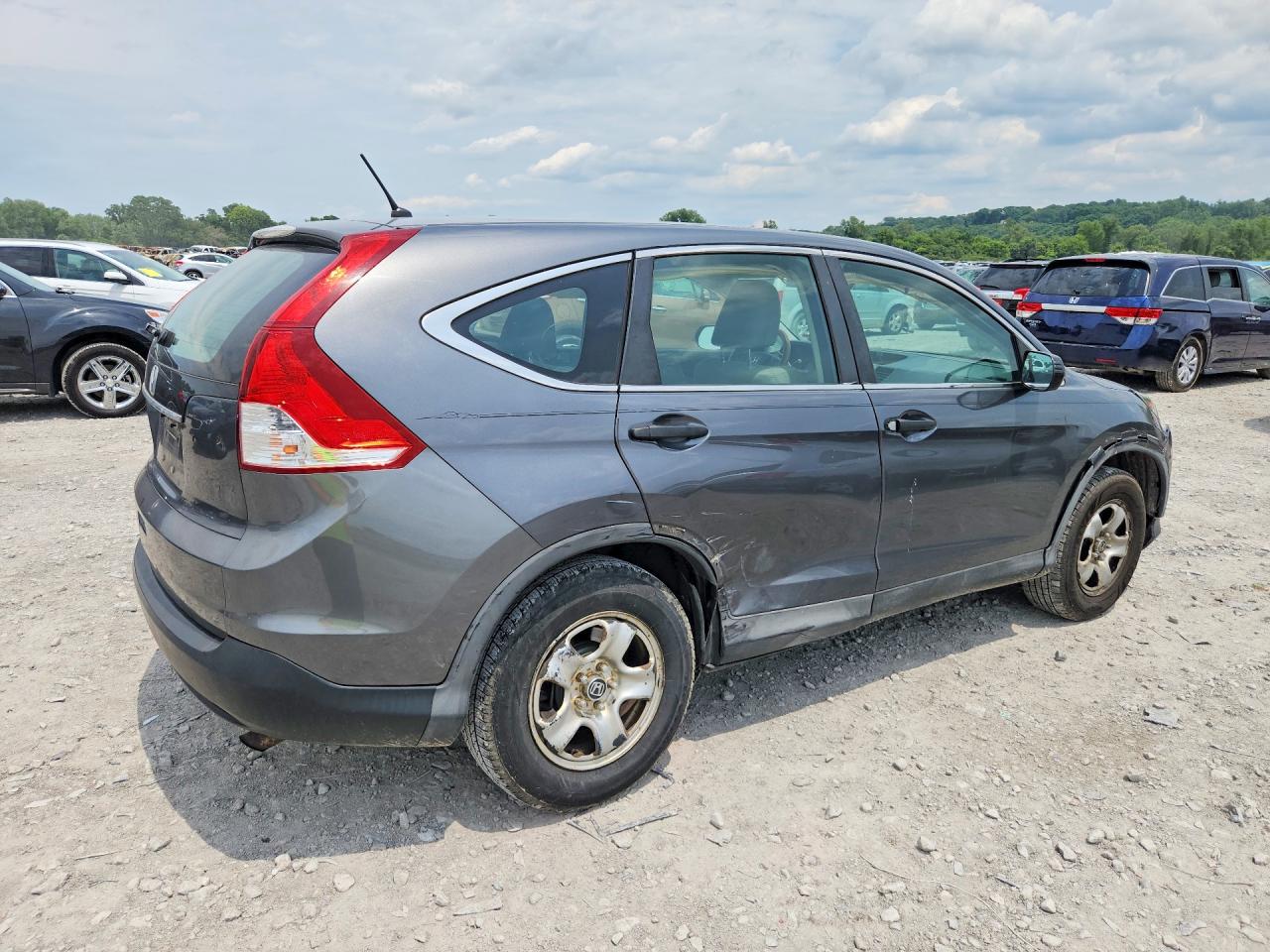 2013 Honda Cr-v Lx Gray vin: 2HKRM3H35DH507657