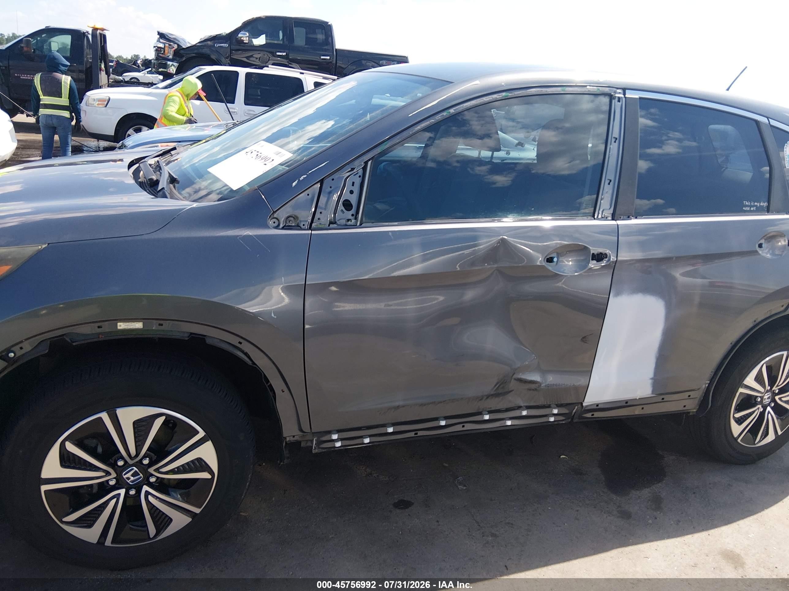 2013 Honda Cr-v Lx Light Blue vin: 2HKRM3H35DH512745