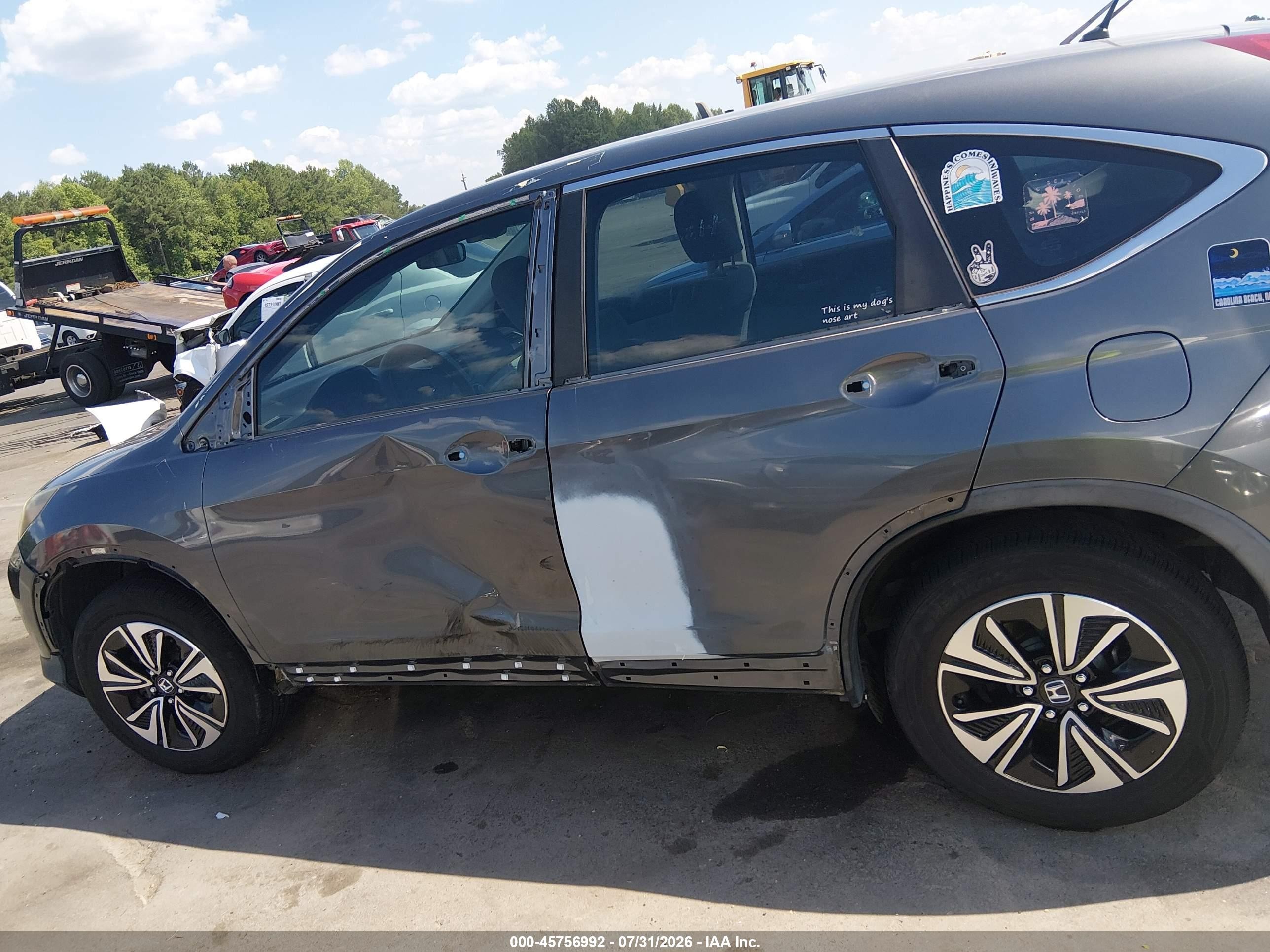 2013 Honda Cr-v Lx Light Blue vin: 2HKRM3H35DH512745