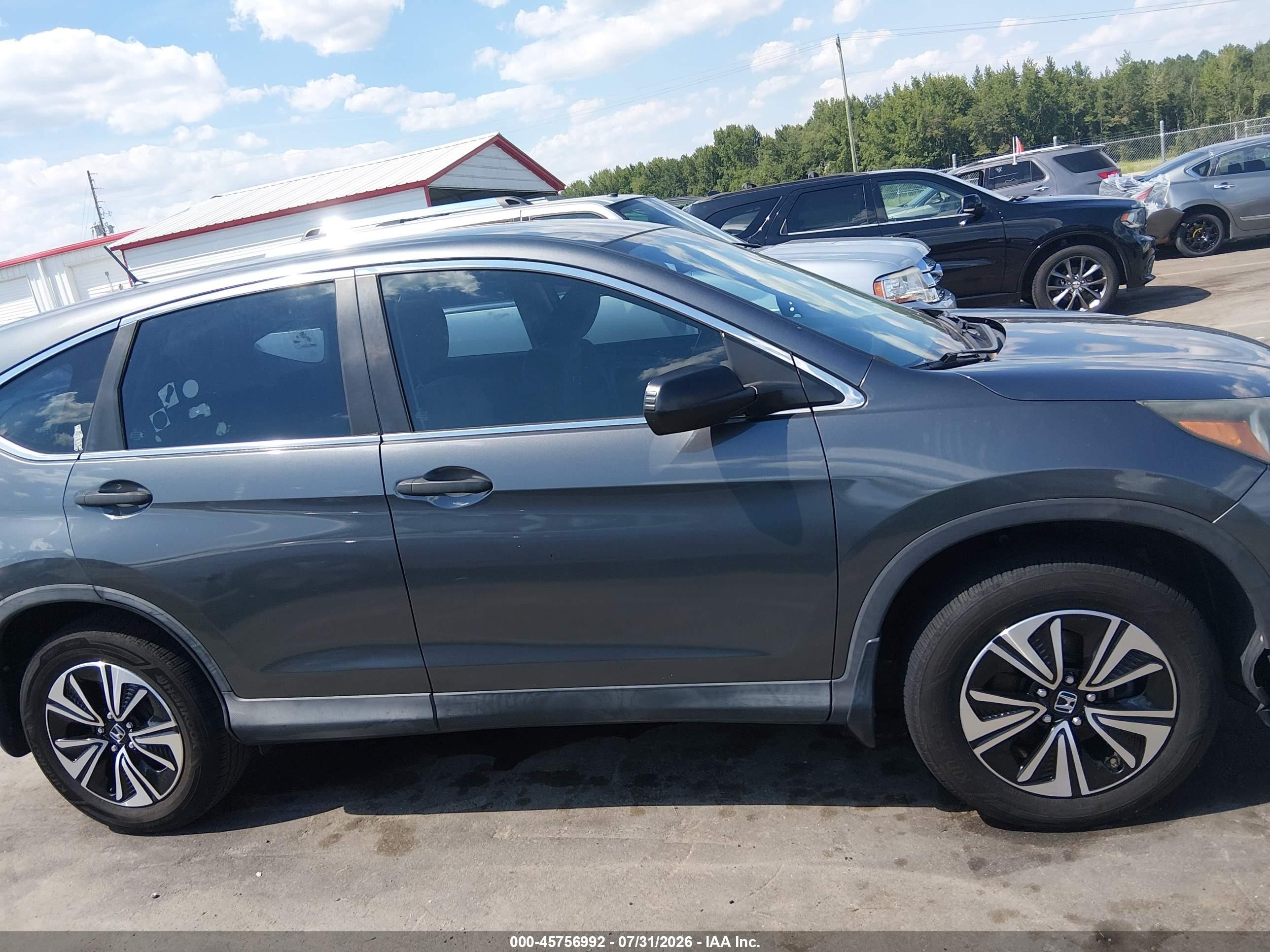 2013 Honda Cr-v Lx Light Blue vin: 2HKRM3H35DH512745