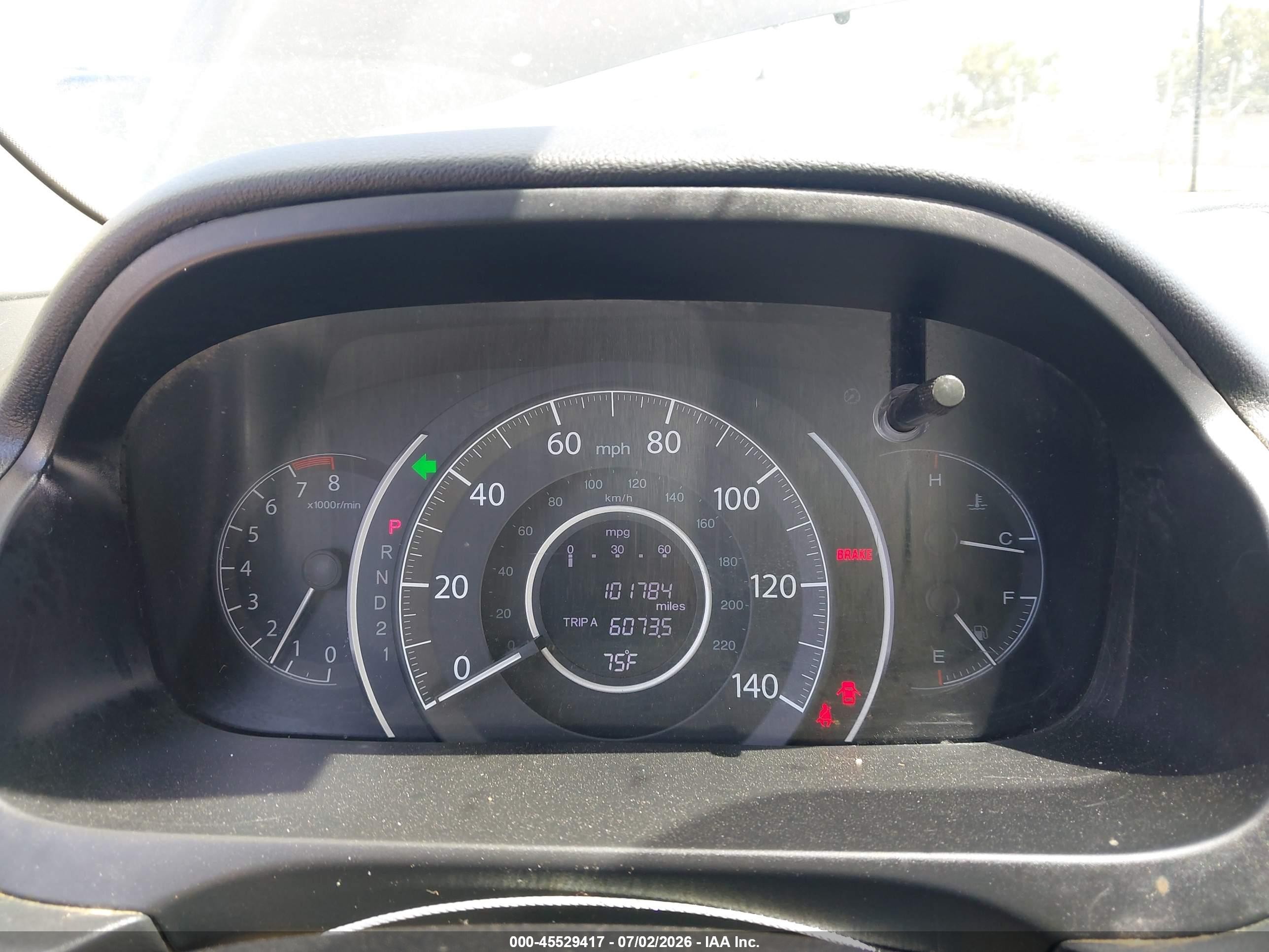 2014 Honda Cr-v Lx Черный vin: 2HKRM3H35EH503500