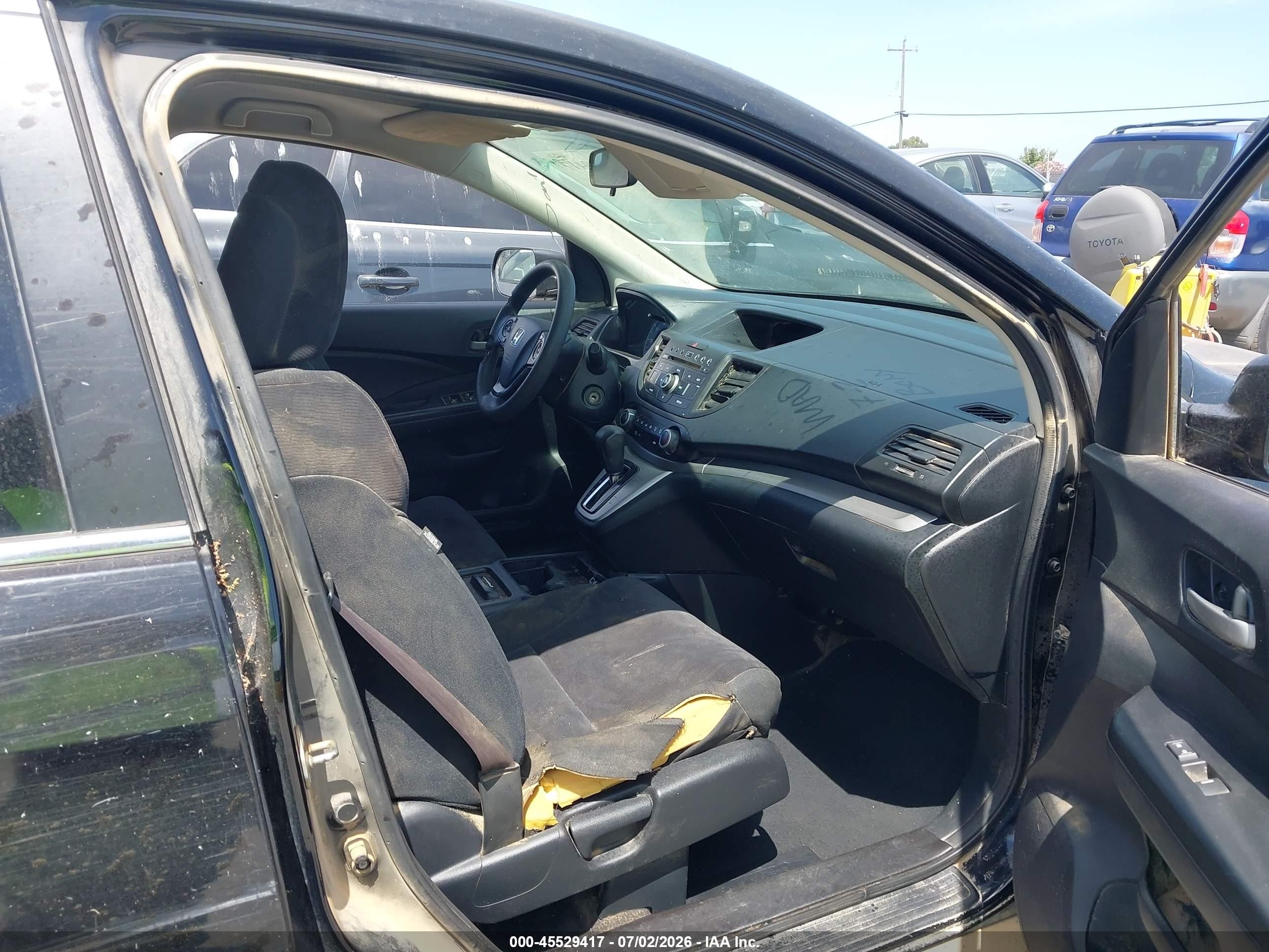 2014 Honda Cr-v Lx Черный vin: 2HKRM3H35EH503500