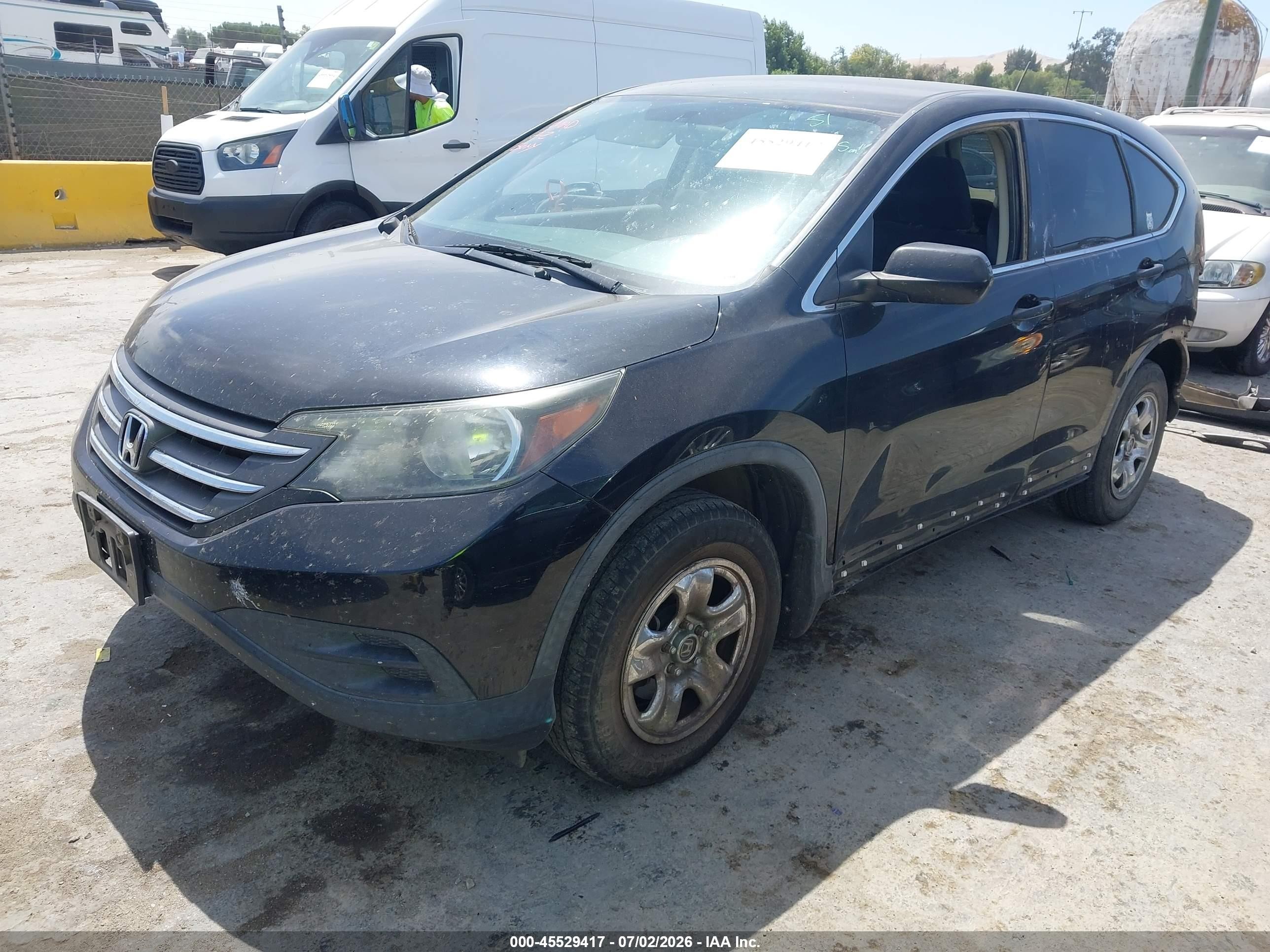 2014 Honda Cr-v Lx Черный vin: 2HKRM3H35EH503500