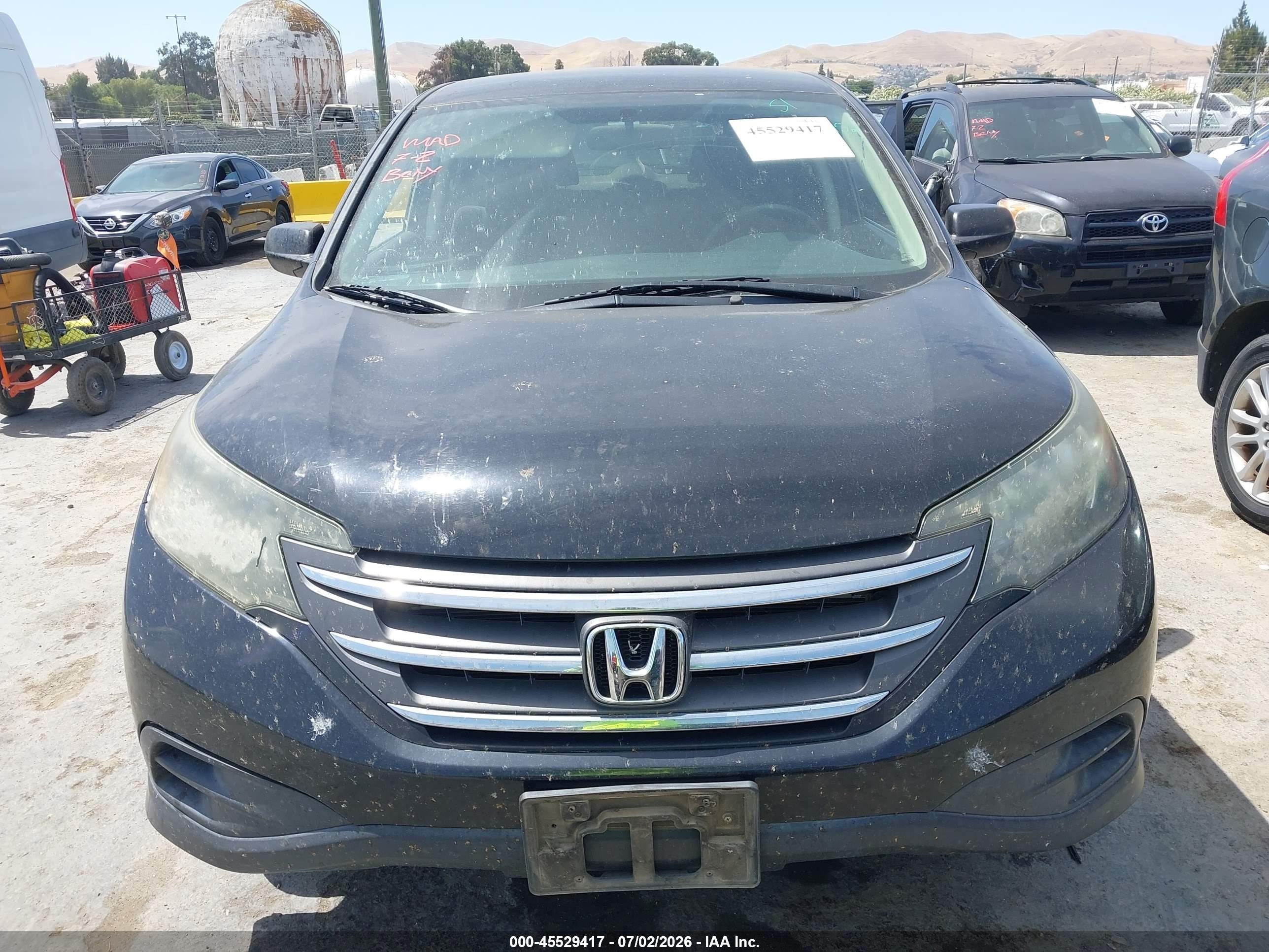 2014 Honda Cr-v Lx Черный vin: 2HKRM3H35EH503500