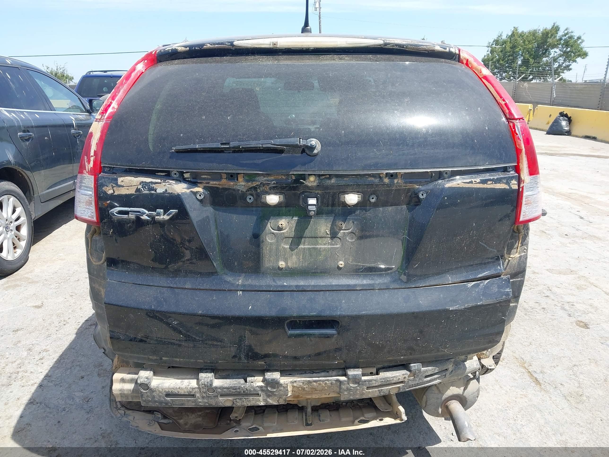 2014 Honda Cr-v Lx Черный vin: 2HKRM3H35EH503500