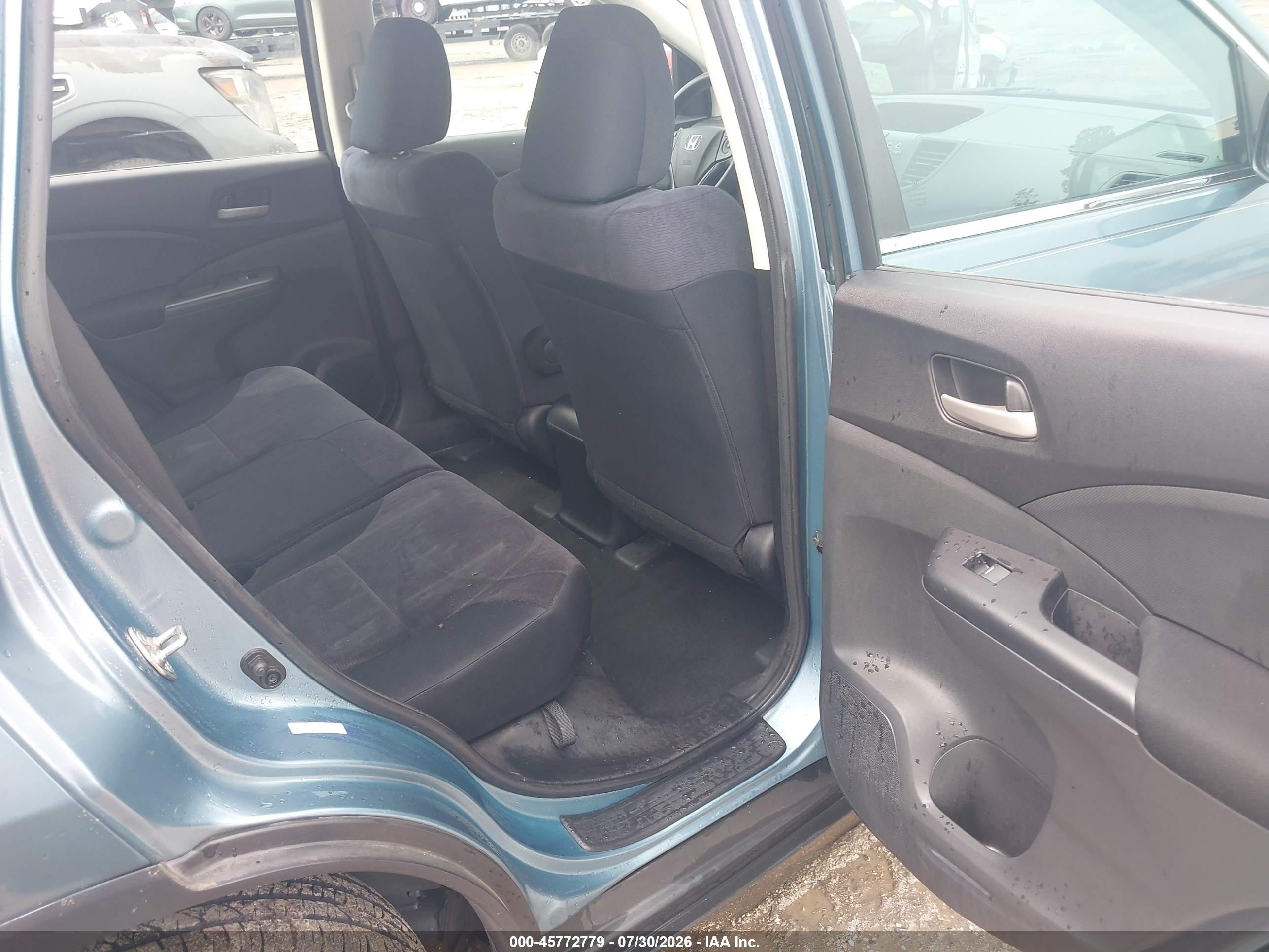 2014 Honda Cr-v Lx Turquoise vin: 2HKRM3H35EH505411