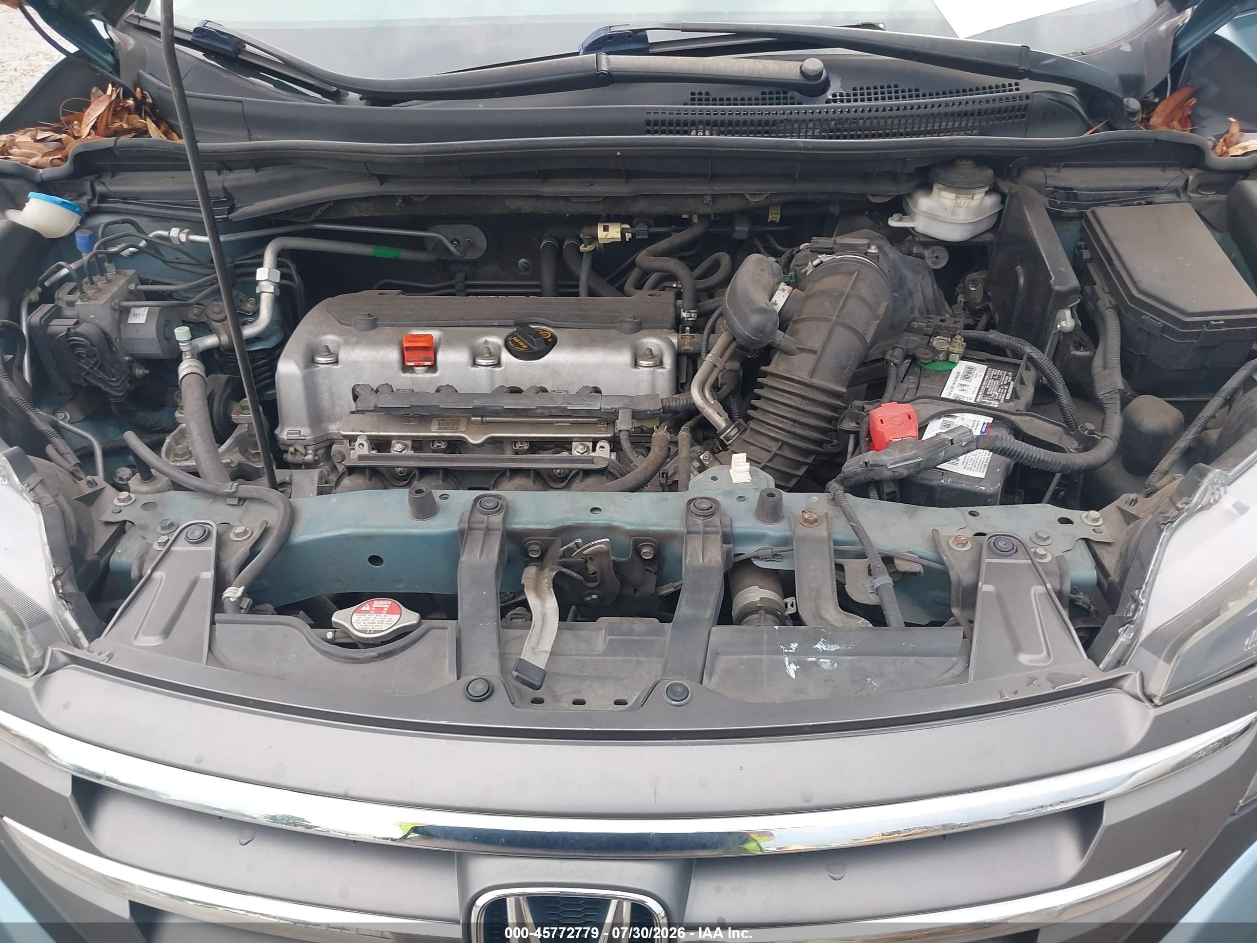 2014 Honda Cr-v Lx Turquoise vin: 2HKRM3H35EH505411