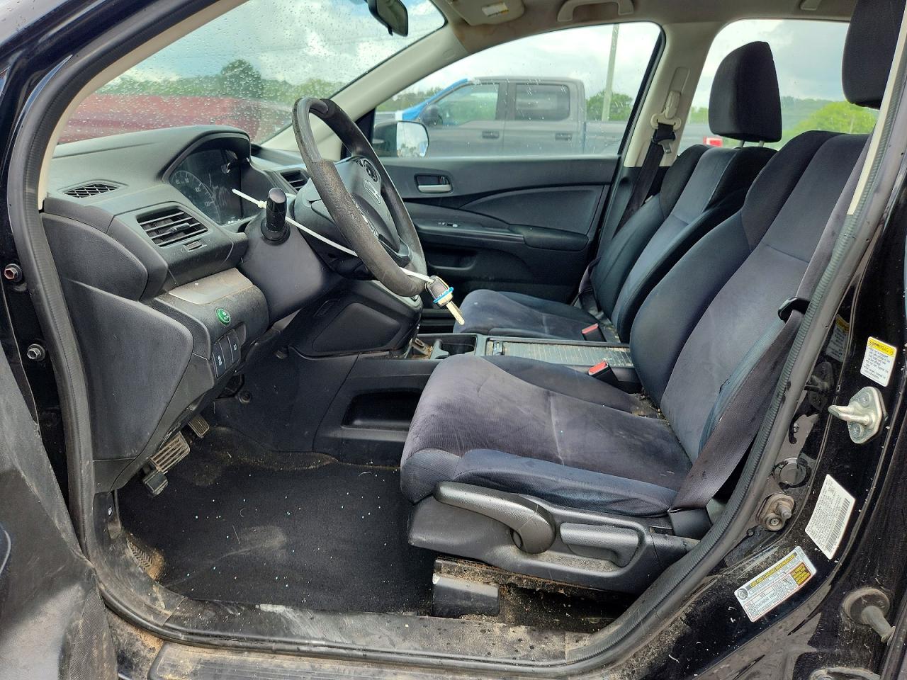 2014 Honda Cr-v Lx Black vin: 2HKRM3H35EH512777