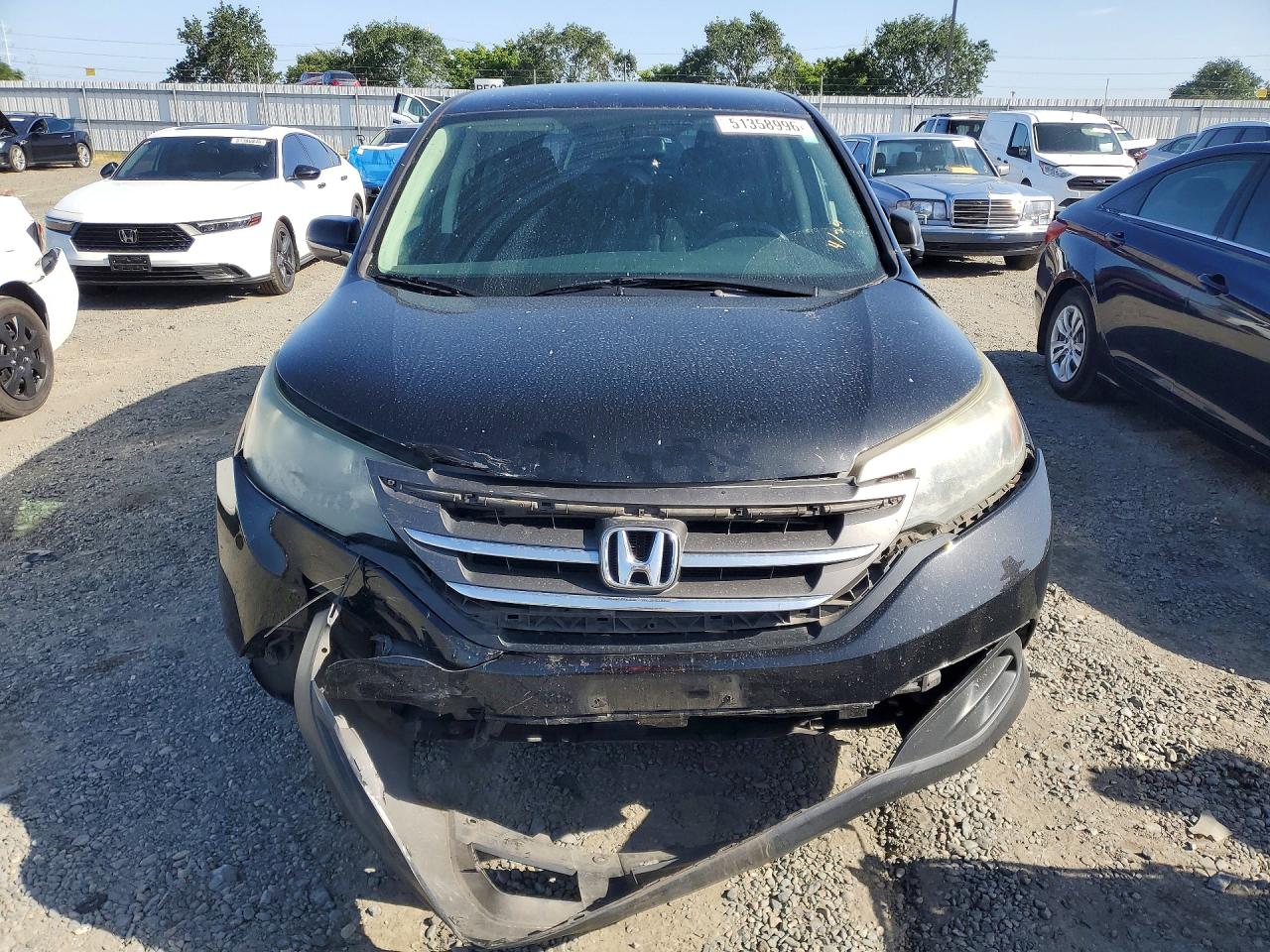 2014 Honda Cr-v Lx Black vin: 2HKRM3H35EH522242