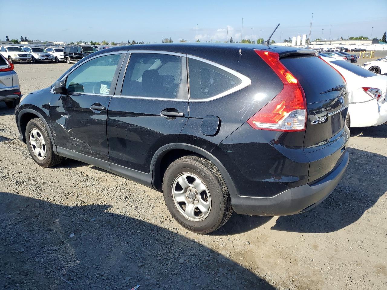 2014 Honda Cr-v Lx Black vin: 2HKRM3H35EH522242