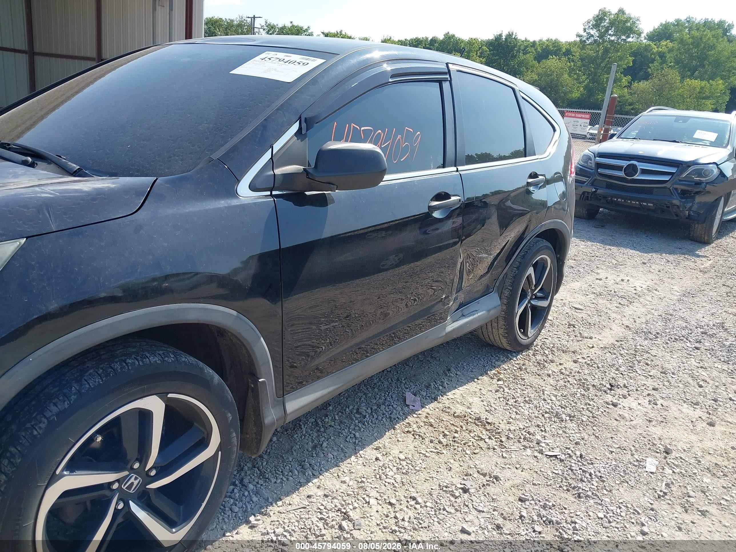 2014 Honda Cr-v Lx Черный vin: 2HKRM3H35EH545715
