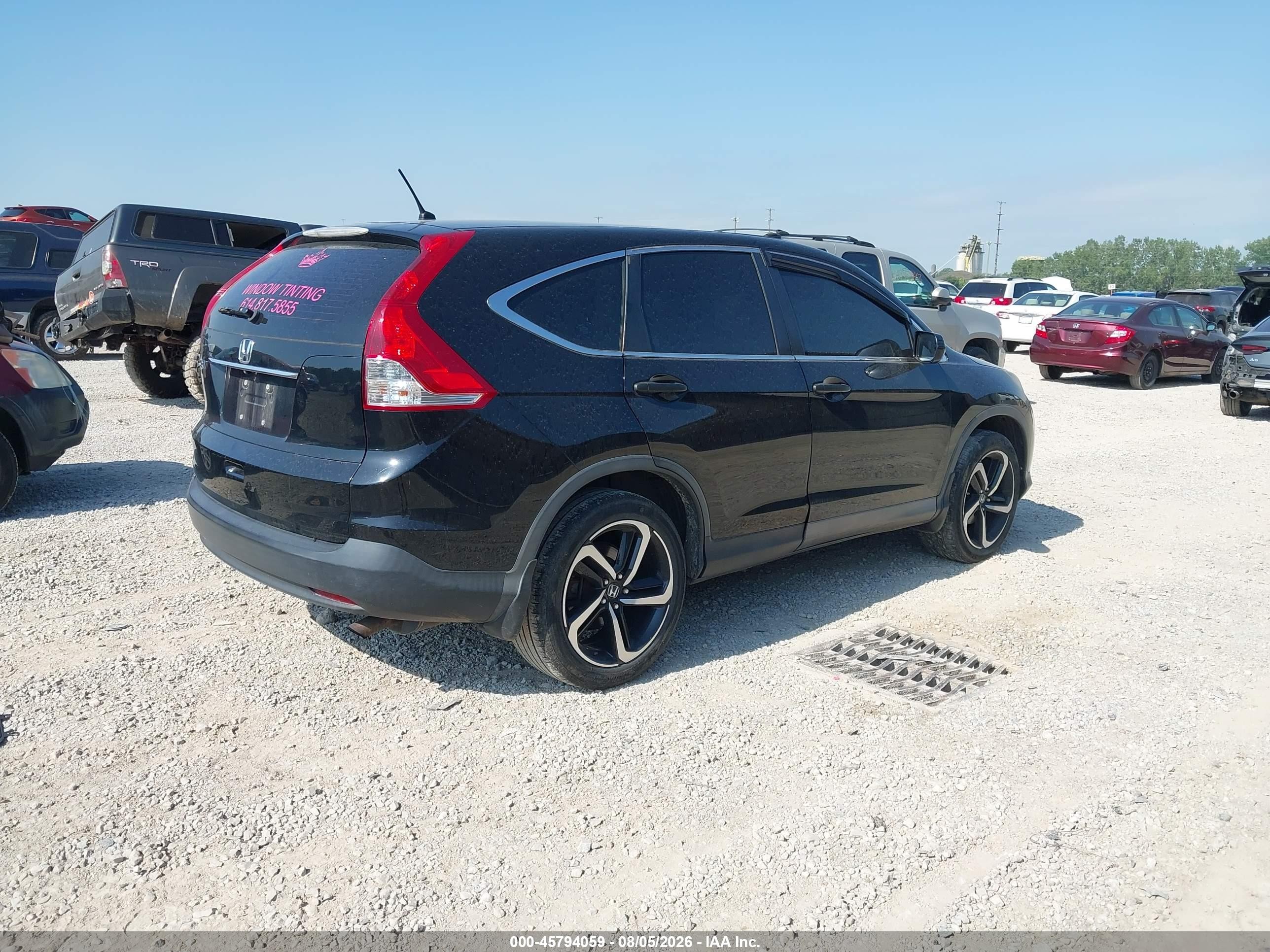 2014 Honda Cr-v Lx Черный vin: 2HKRM3H35EH545715