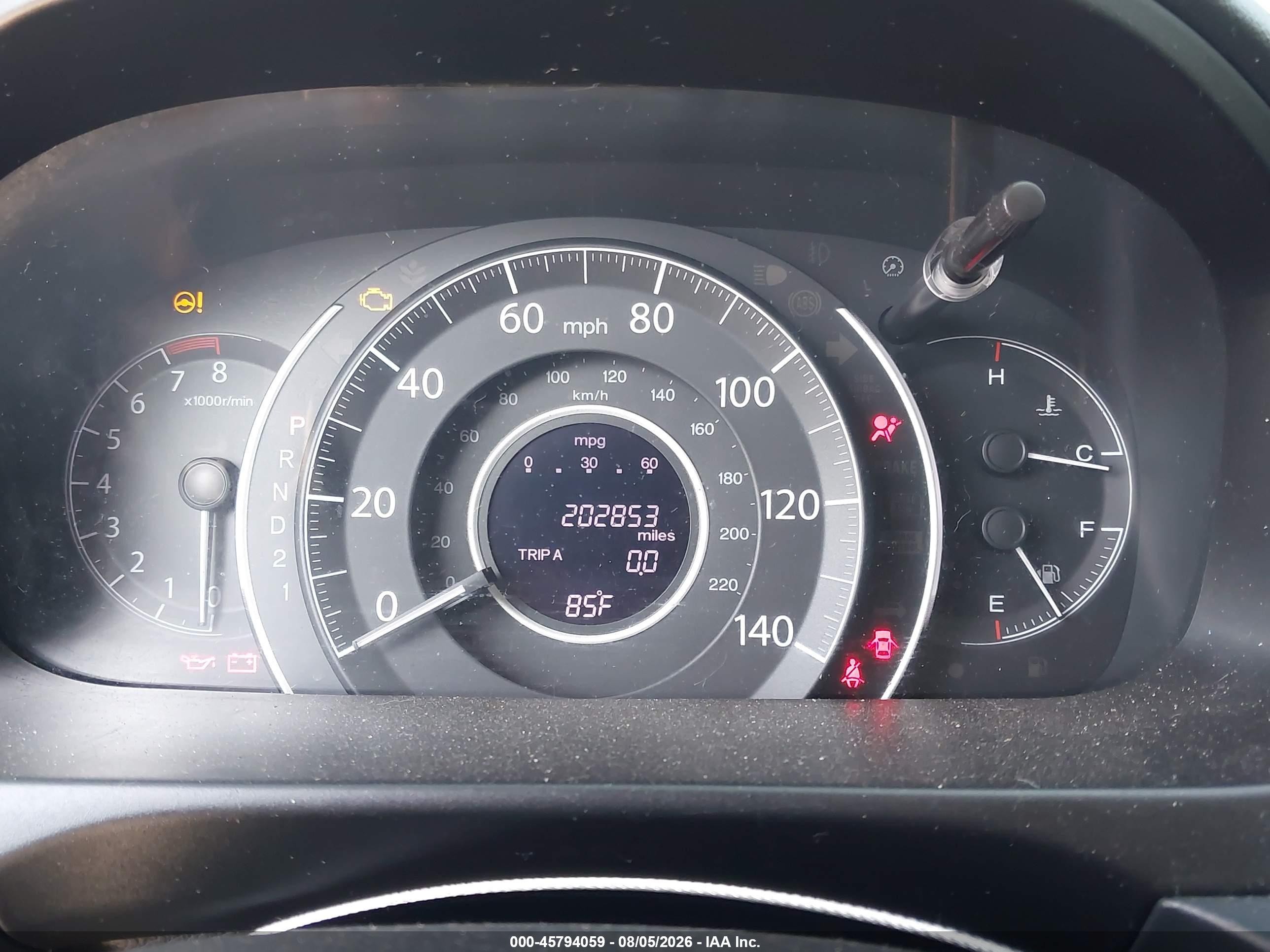 2014 Honda Cr-v Lx Черный vin: 2HKRM3H35EH545715