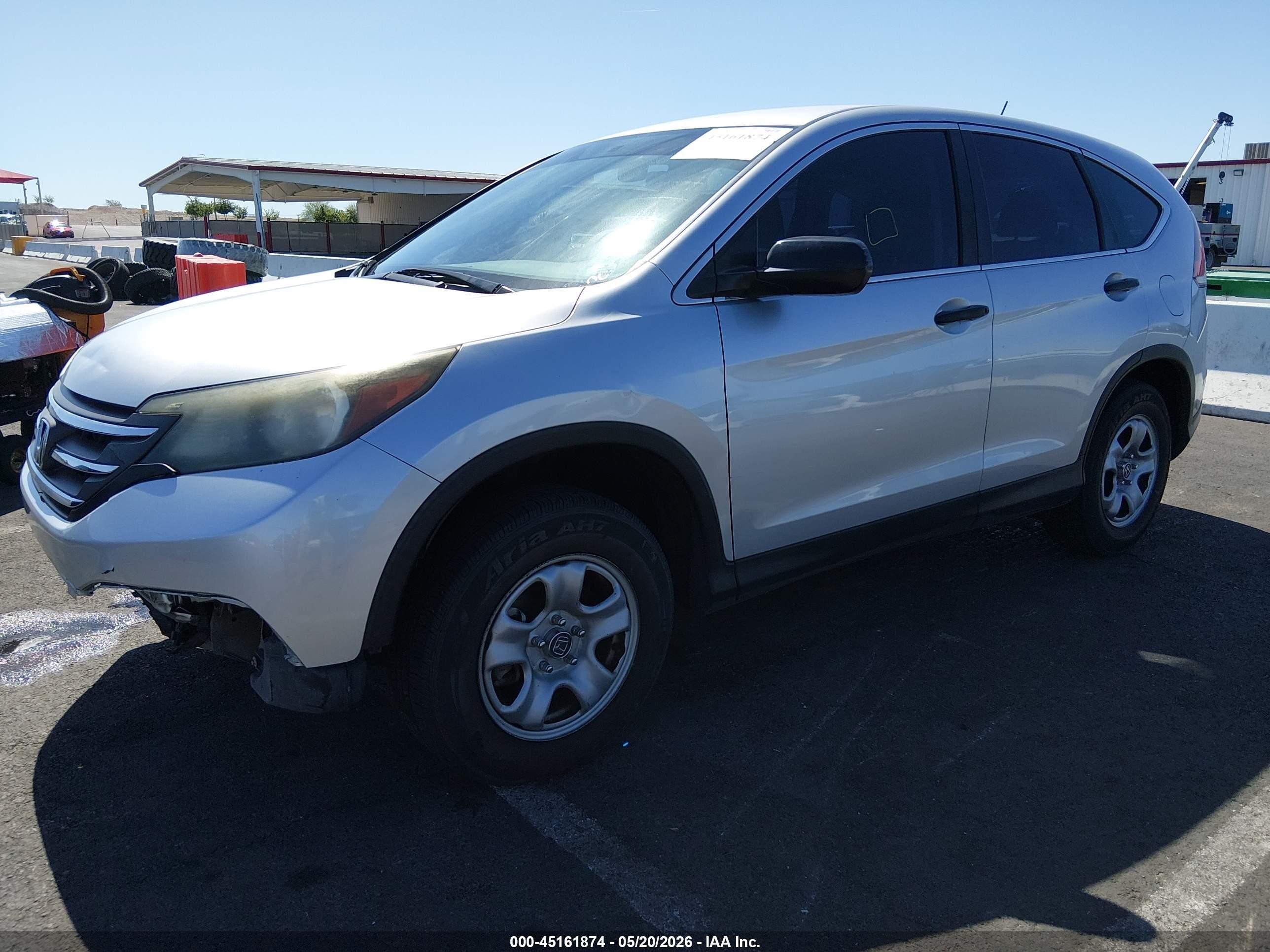2014 Honda Cr-v Lx Silver vin: 2HKRM3H35EH559470