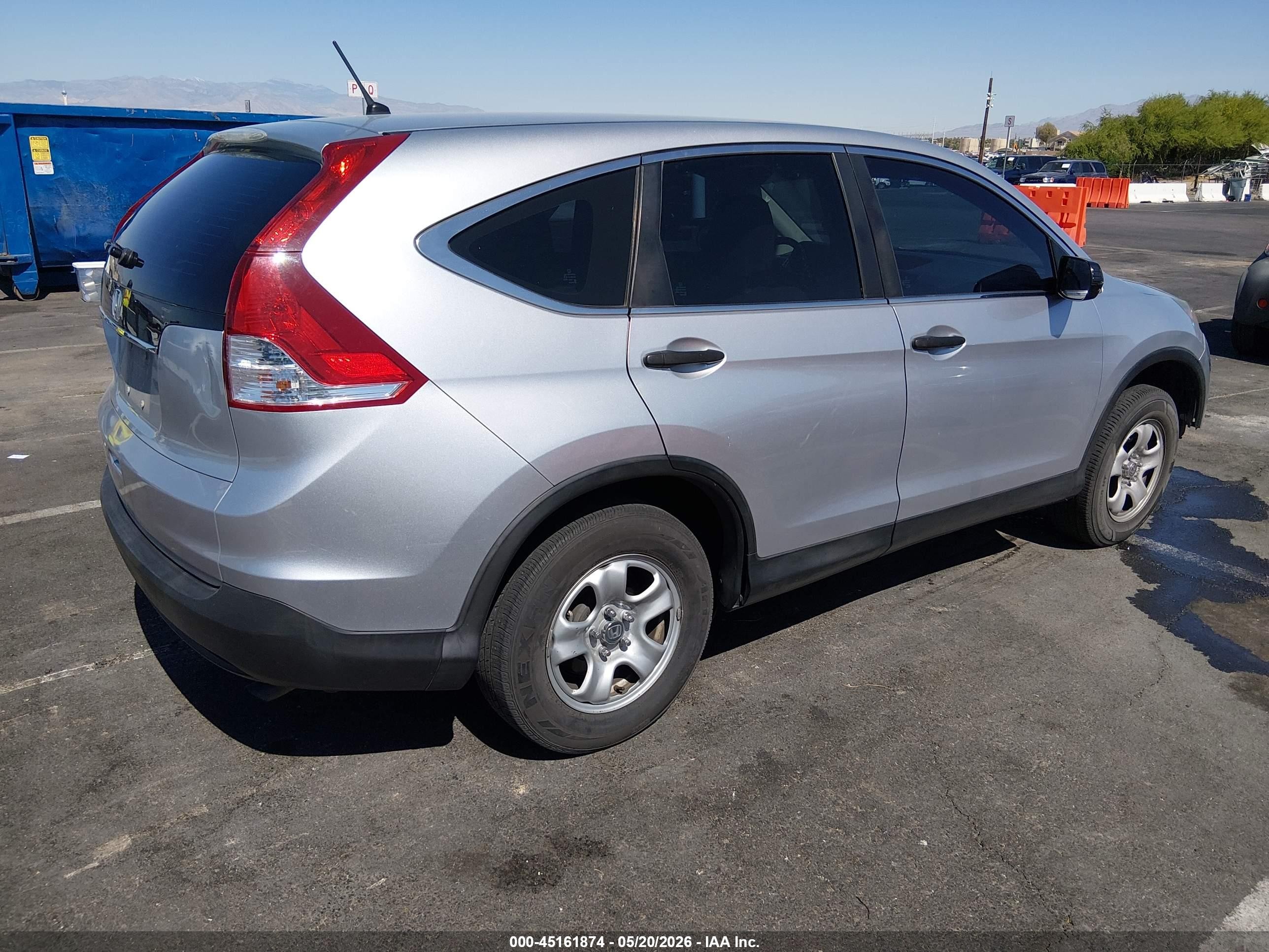 2014 Honda Cr-v Lx Silver vin: 2HKRM3H35EH559470