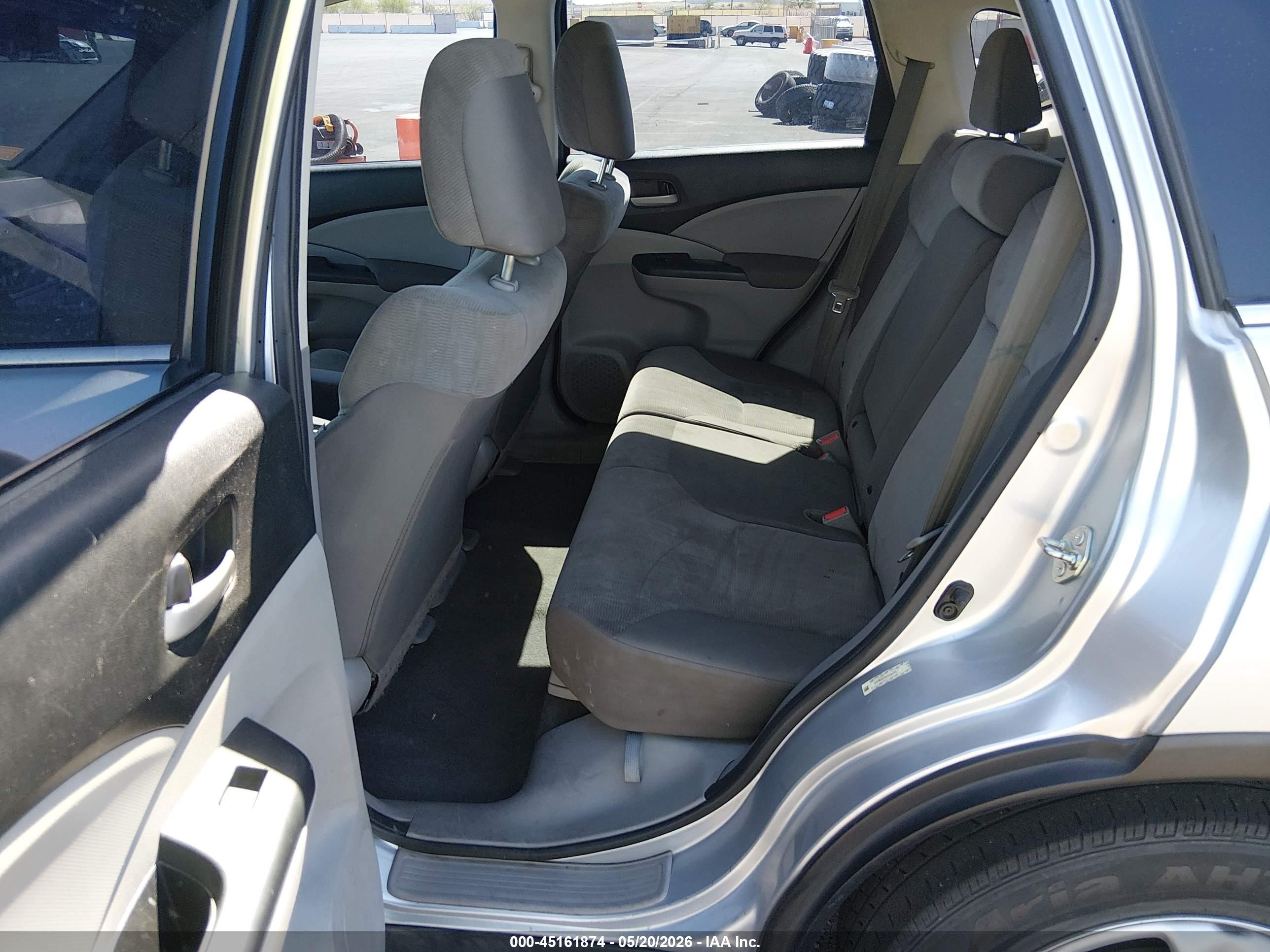 2014 Honda Cr-v Lx Silver vin: 2HKRM3H35EH559470