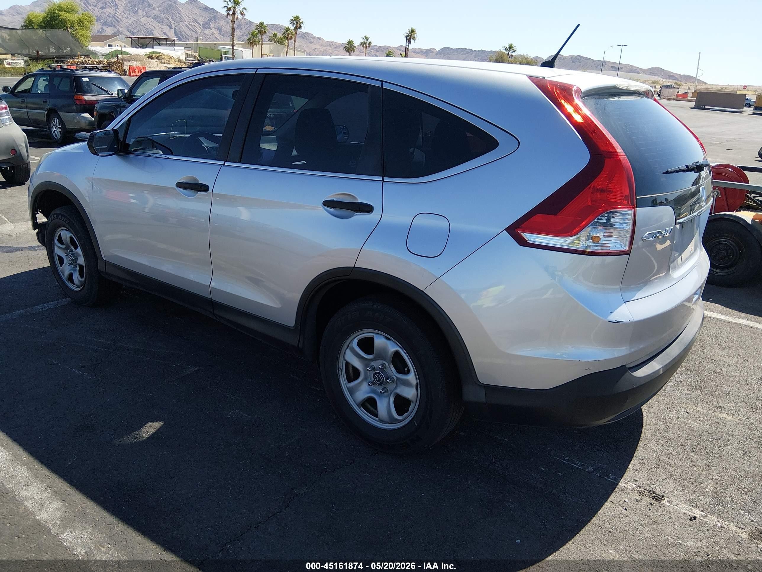 2014 Honda Cr-v Lx Silver vin: 2HKRM3H35EH559470