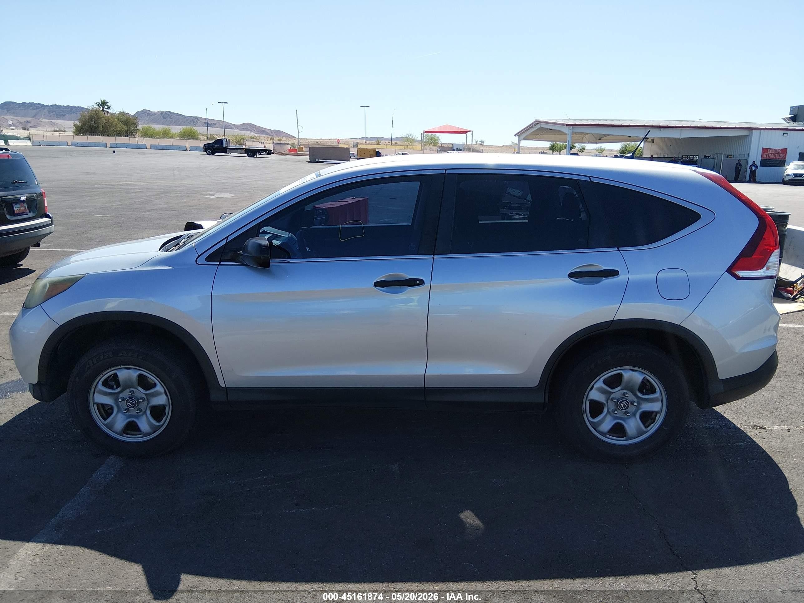 2014 Honda Cr-v Lx Silver vin: 2HKRM3H35EH559470