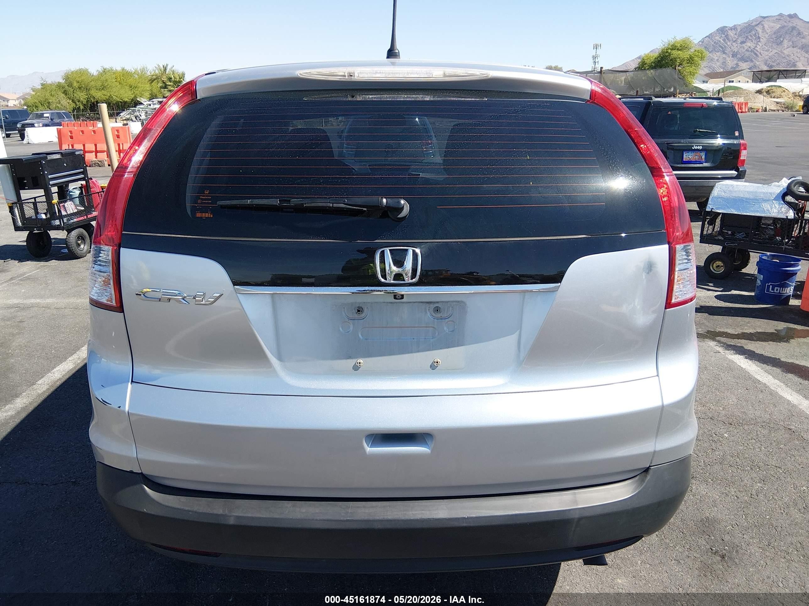 2014 Honda Cr-v Lx Silver vin: 2HKRM3H35EH559470