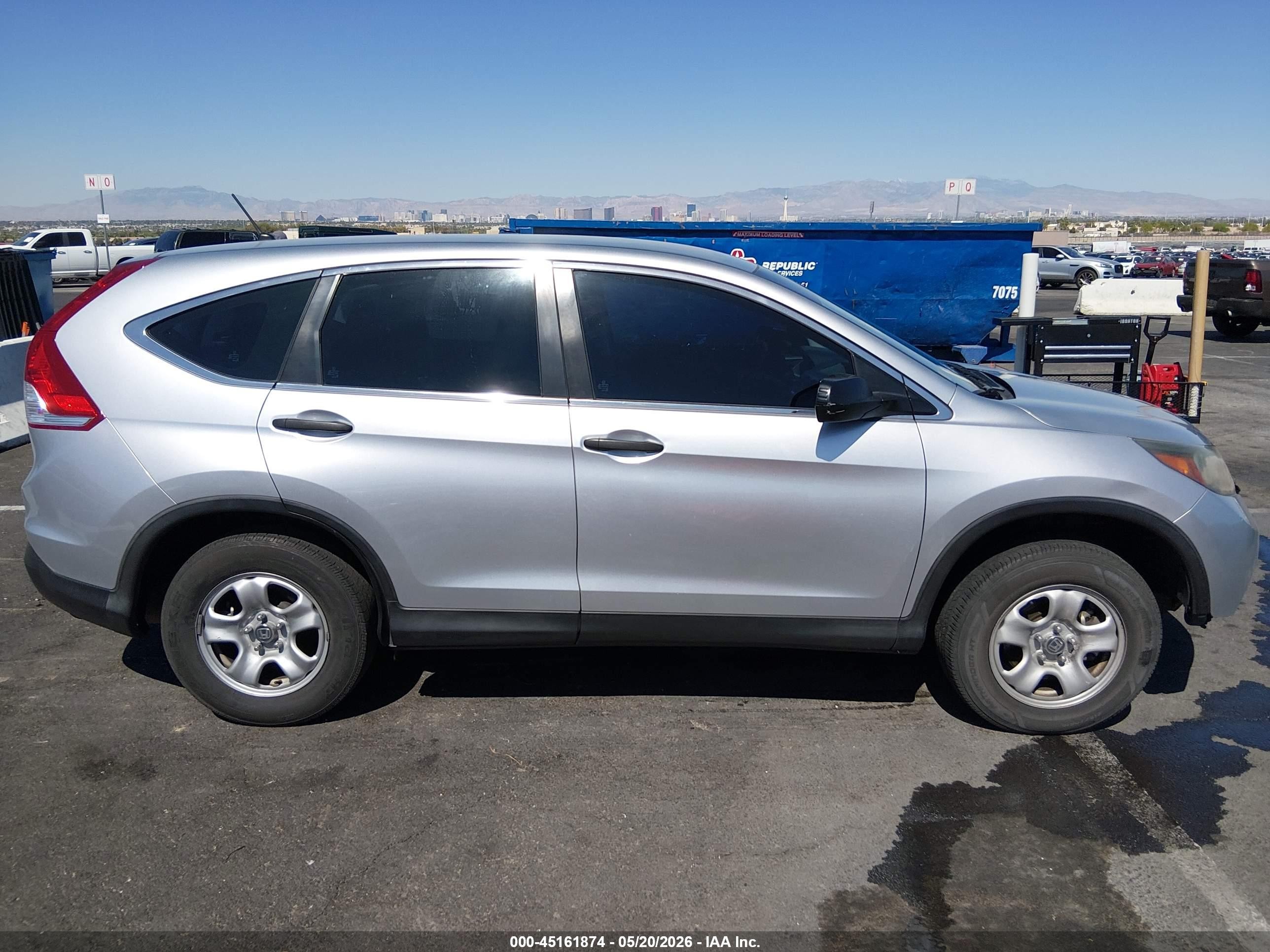 2014 Honda Cr-v Lx Silver vin: 2HKRM3H35EH559470