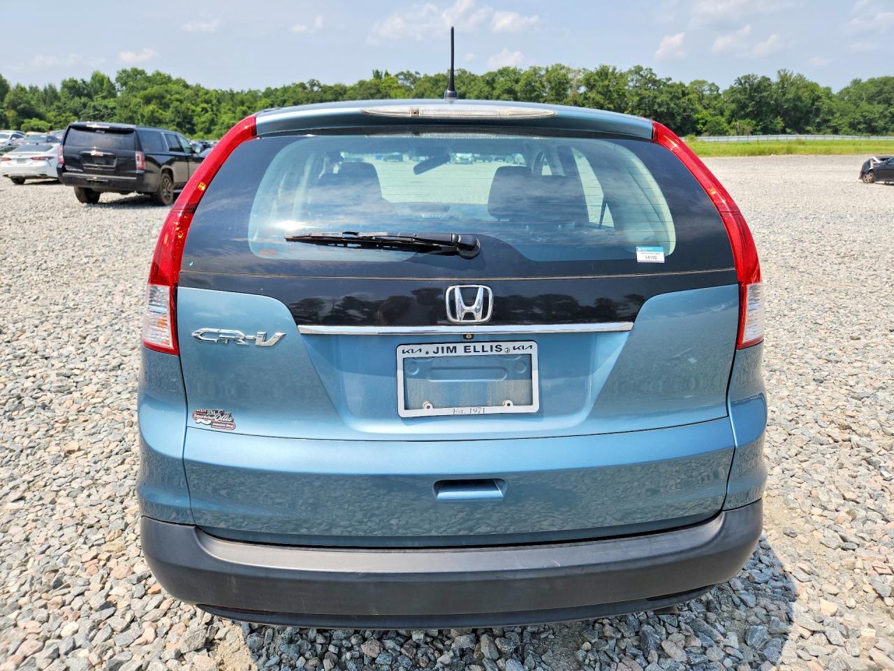 2014 Honda Cr-v Lx Teal vin: 2HKRM3H35EH561168