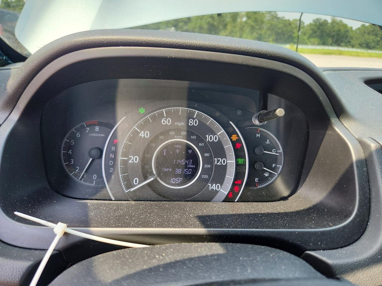 2014 Honda Cr-v Lx Teal vin: 2HKRM3H35EH561168