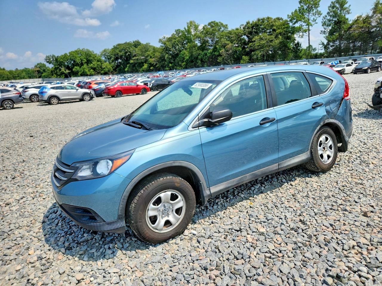 2014 Honda Cr-v Lx Teal vin: 2HKRM3H35EH561168