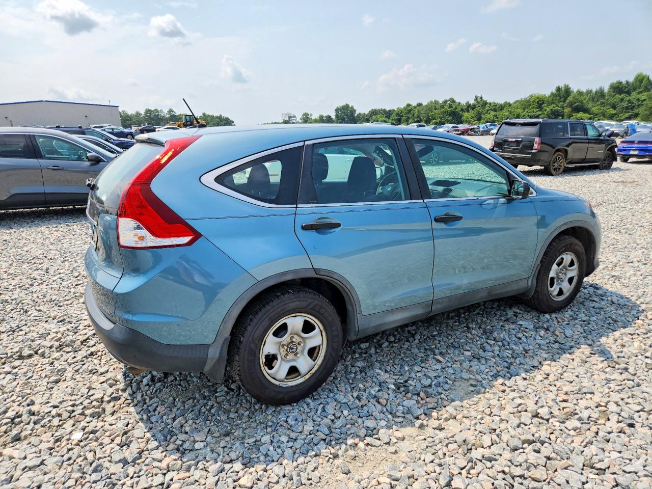 2014 Honda Cr-v Lx Teal vin: 2HKRM3H35EH561168