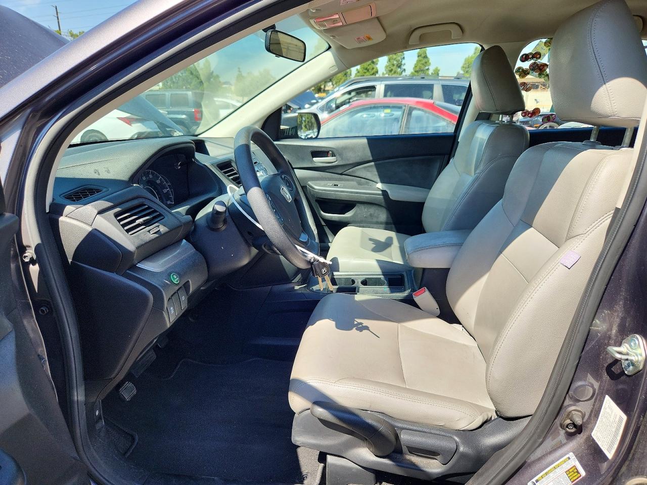 2015 Honda Cr-v Lx Gray vin: 2HKRM3H35FH504700