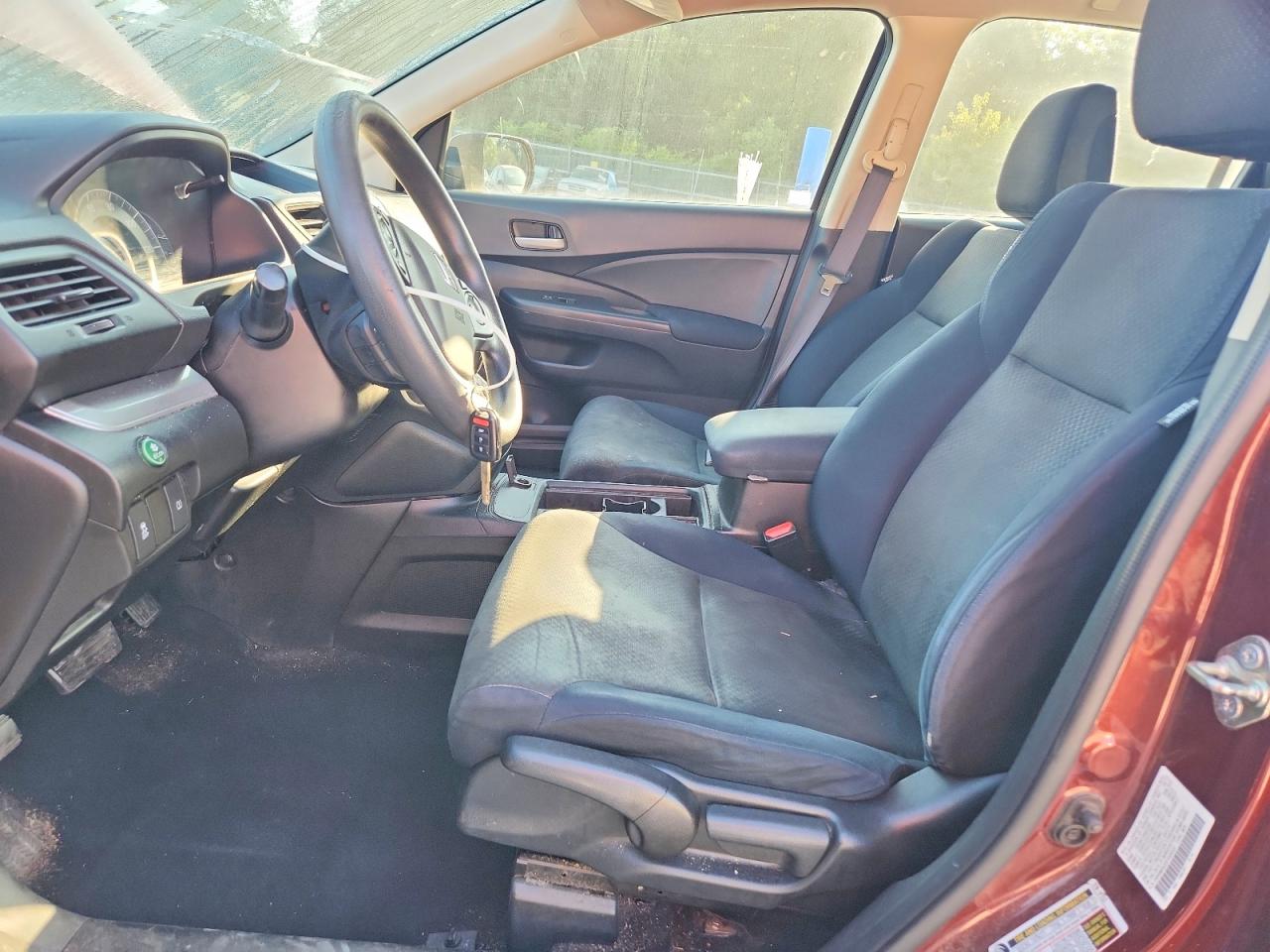 2015 Honda Cr-v Lx Maroon vin: 2HKRM3H35FH526535