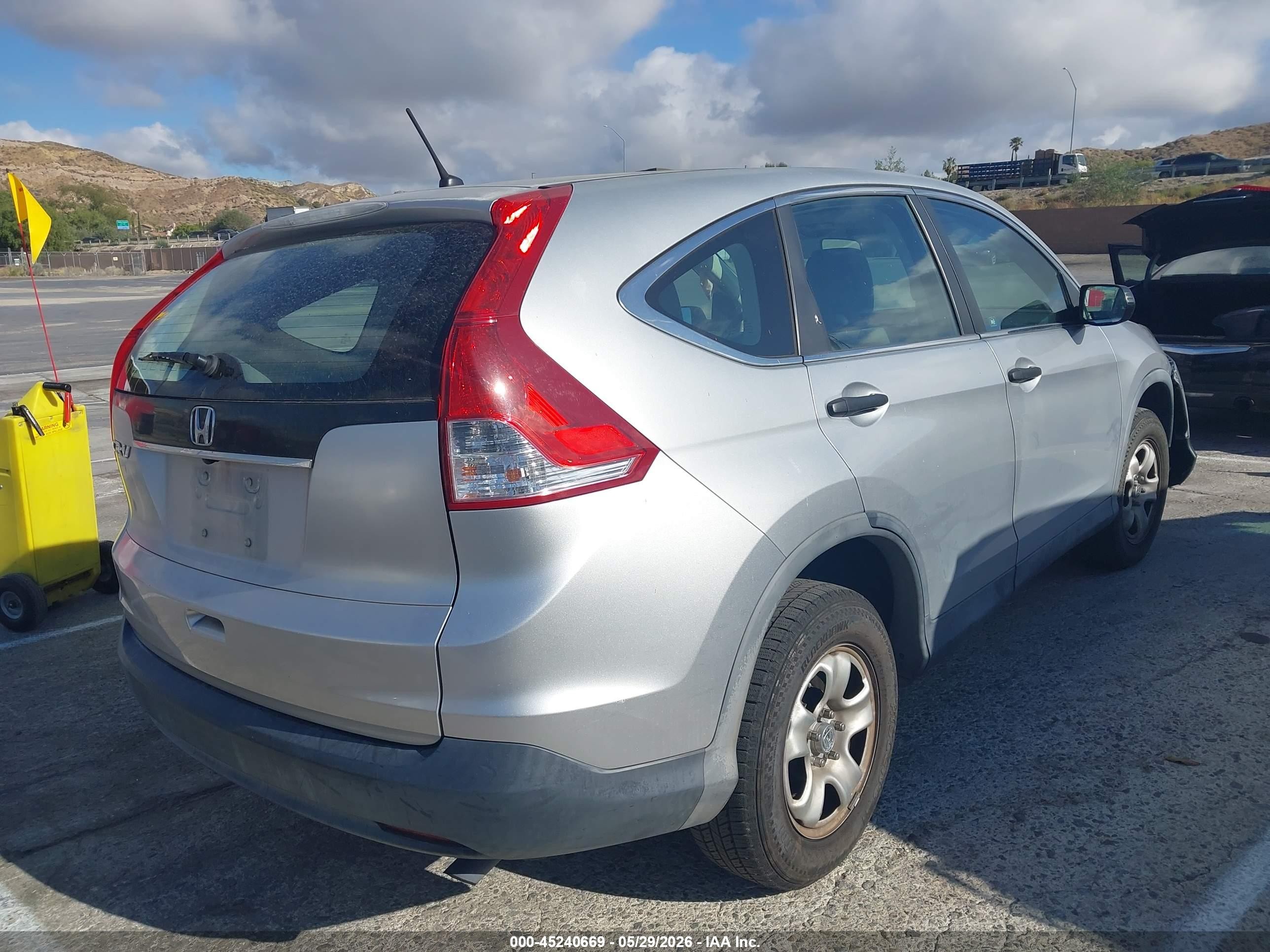 2012 Honda Cr-v Lx Silver vin: 2HKRM3H36CH504667