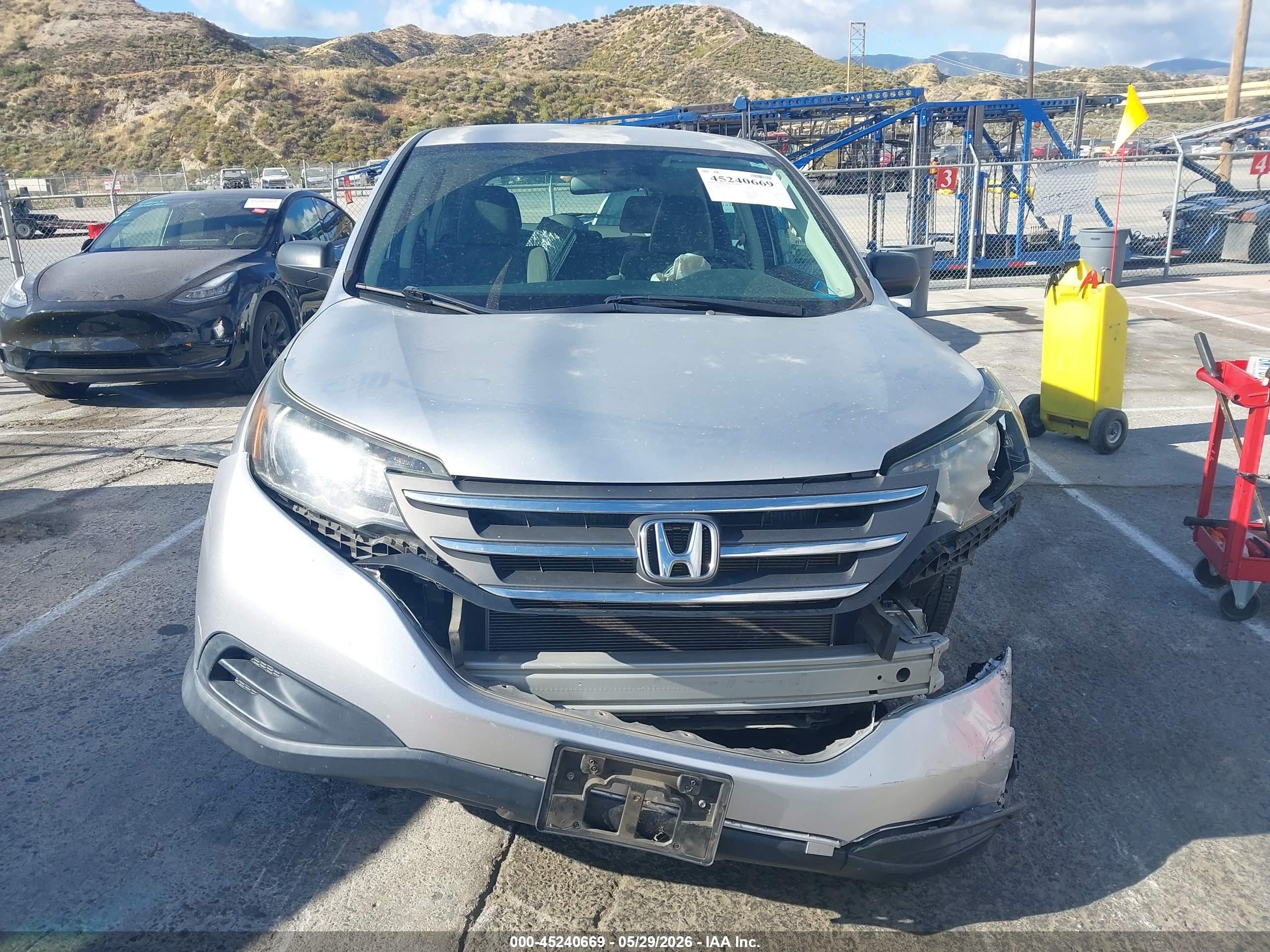2012 Honda Cr-v Lx Silver vin: 2HKRM3H36CH504667