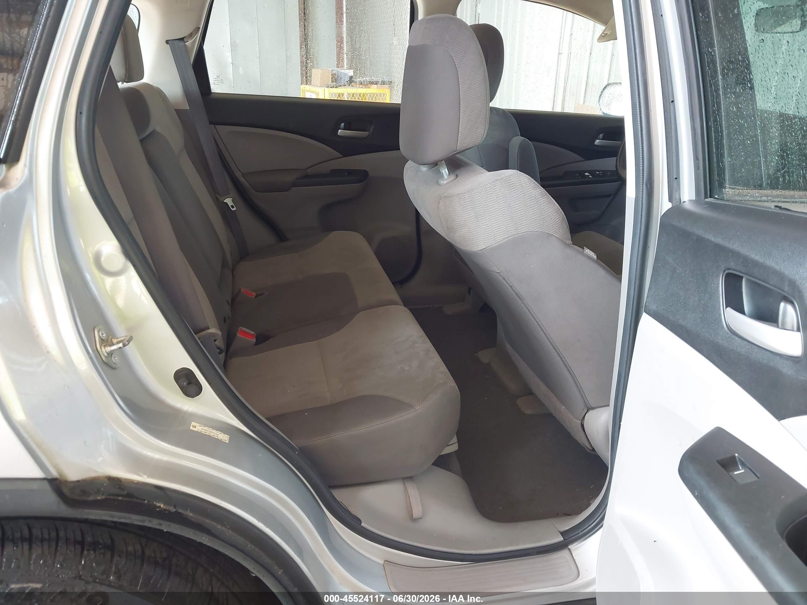 2013 Honda Cr-v Lx Gray vin: 2HKRM3H36DH501494