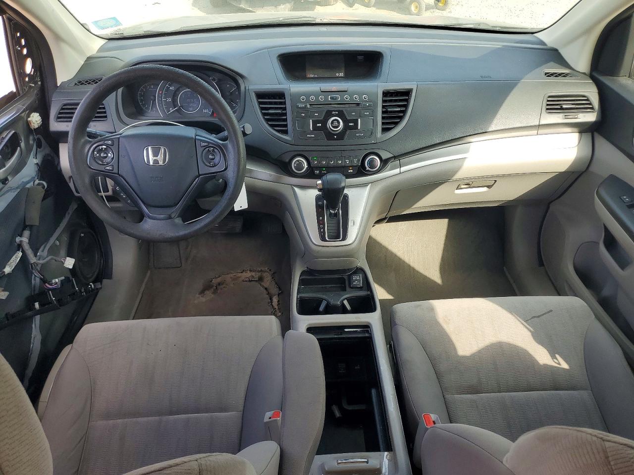 2013 Honda Cr-v Lx Gray vin: 2HKRM3H36DH504251
