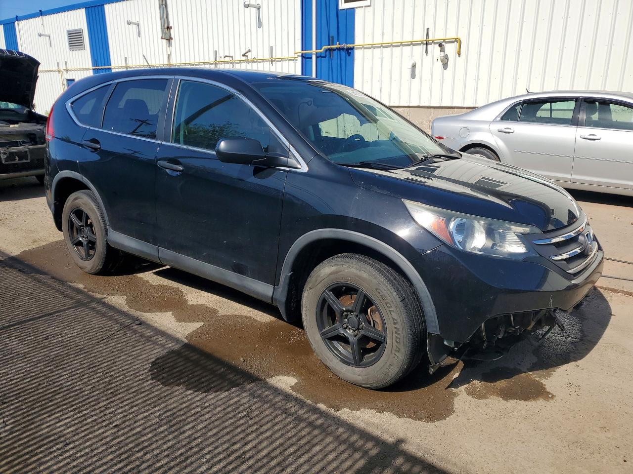 2014 Honda Cr-v Lx Black vin: 2HKRM3H36EH004057