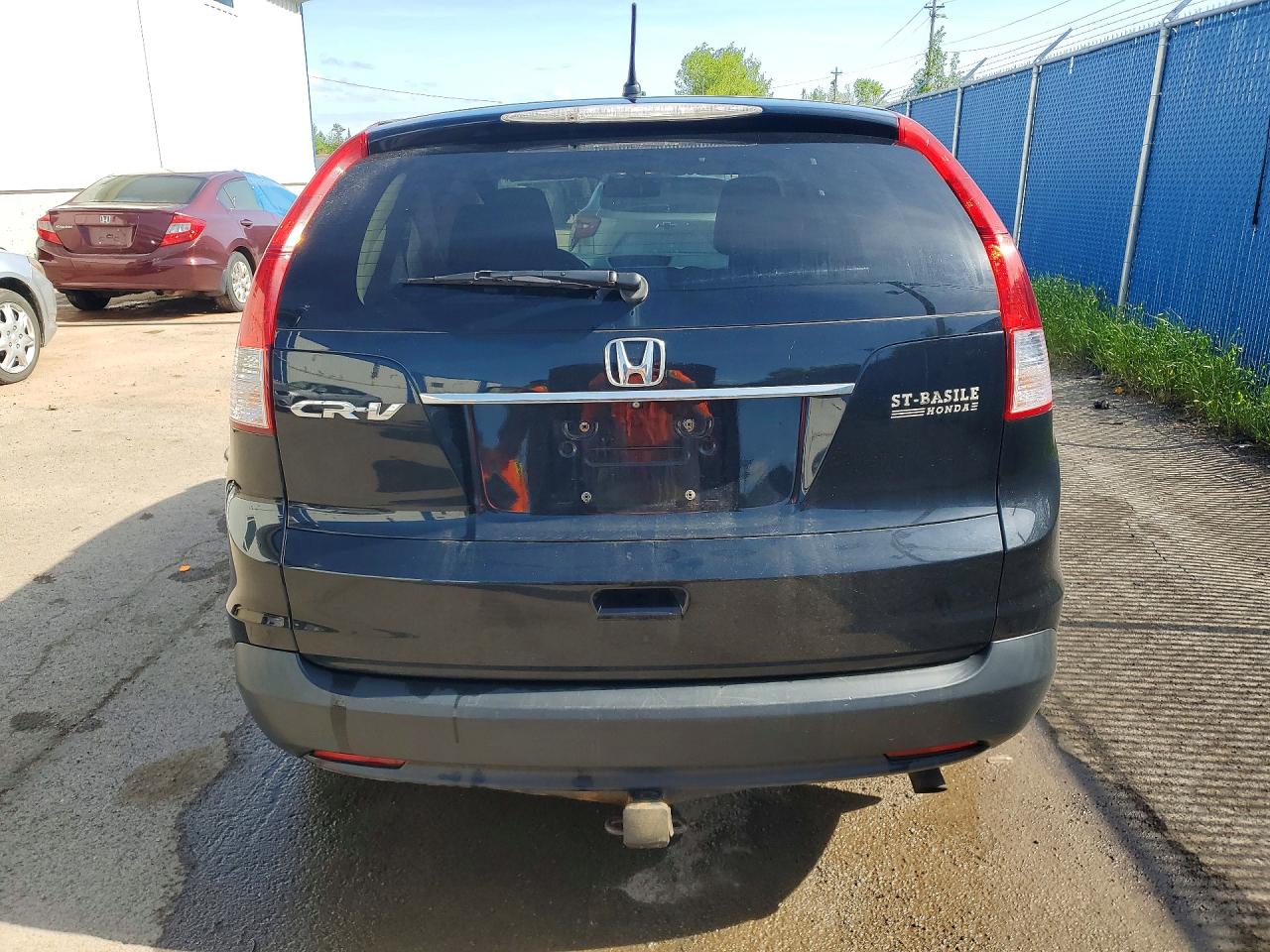 2014 Honda Cr-v Lx Black vin: 2HKRM3H36EH004057
