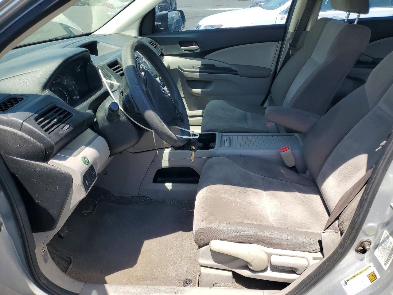 2014 Honda Cr-v Lx Silver vin: 2HKRM3H36EH502548