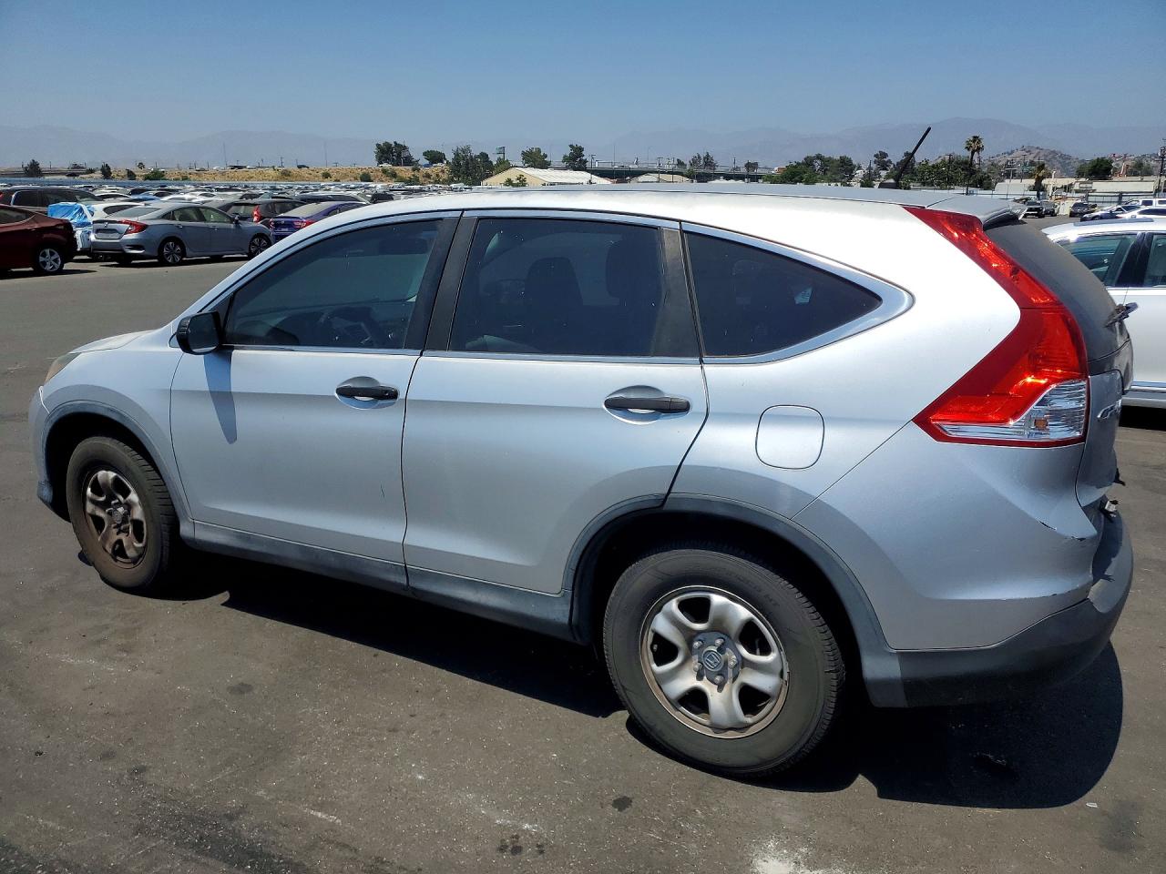 2014 Honda Cr-v Lx Silver vin: 2HKRM3H36EH502548