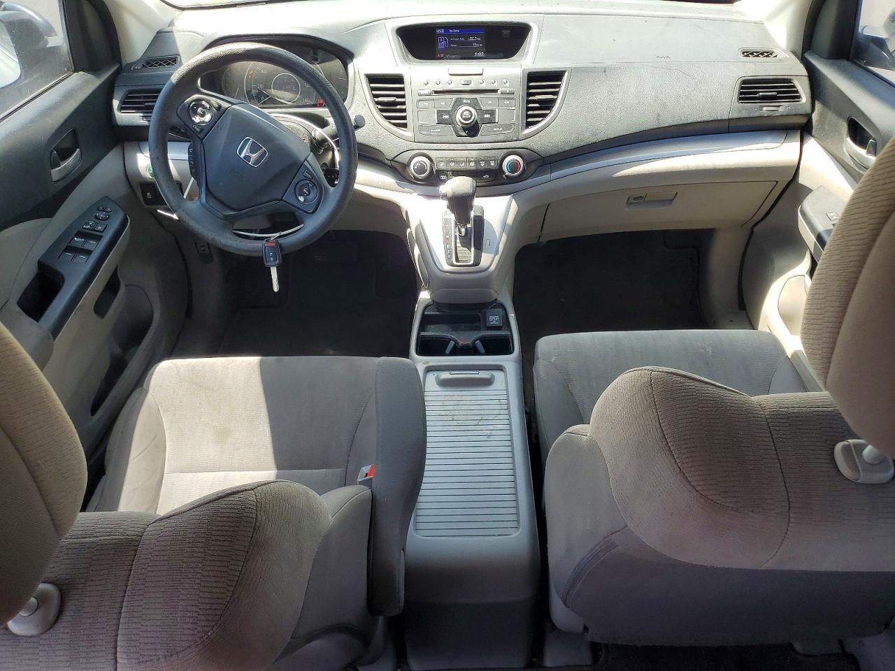 2014 Honda Cr-v Lx Silver vin: 2HKRM3H36EH502548