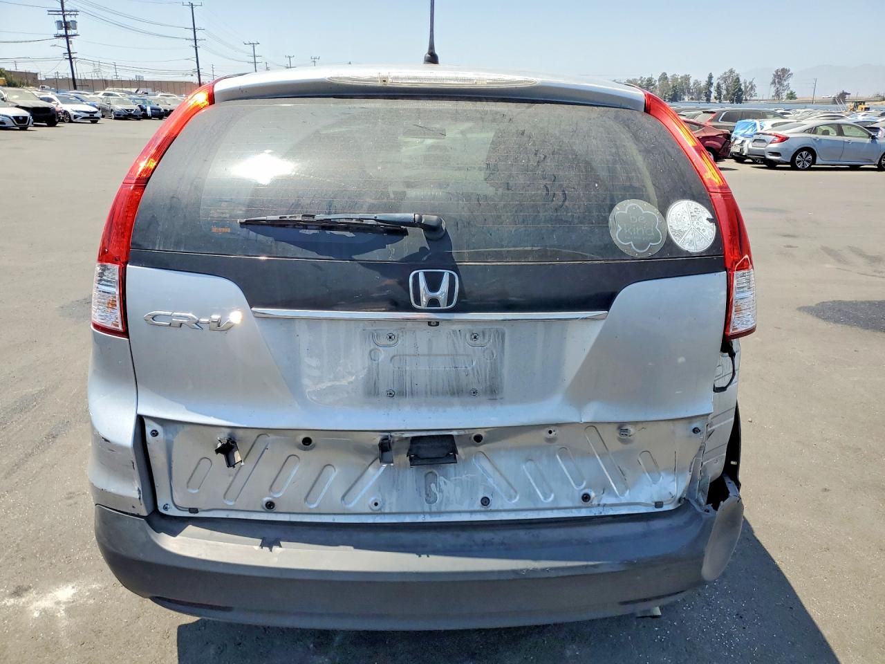 2014 Honda Cr-v Lx Silver vin: 2HKRM3H36EH502548
